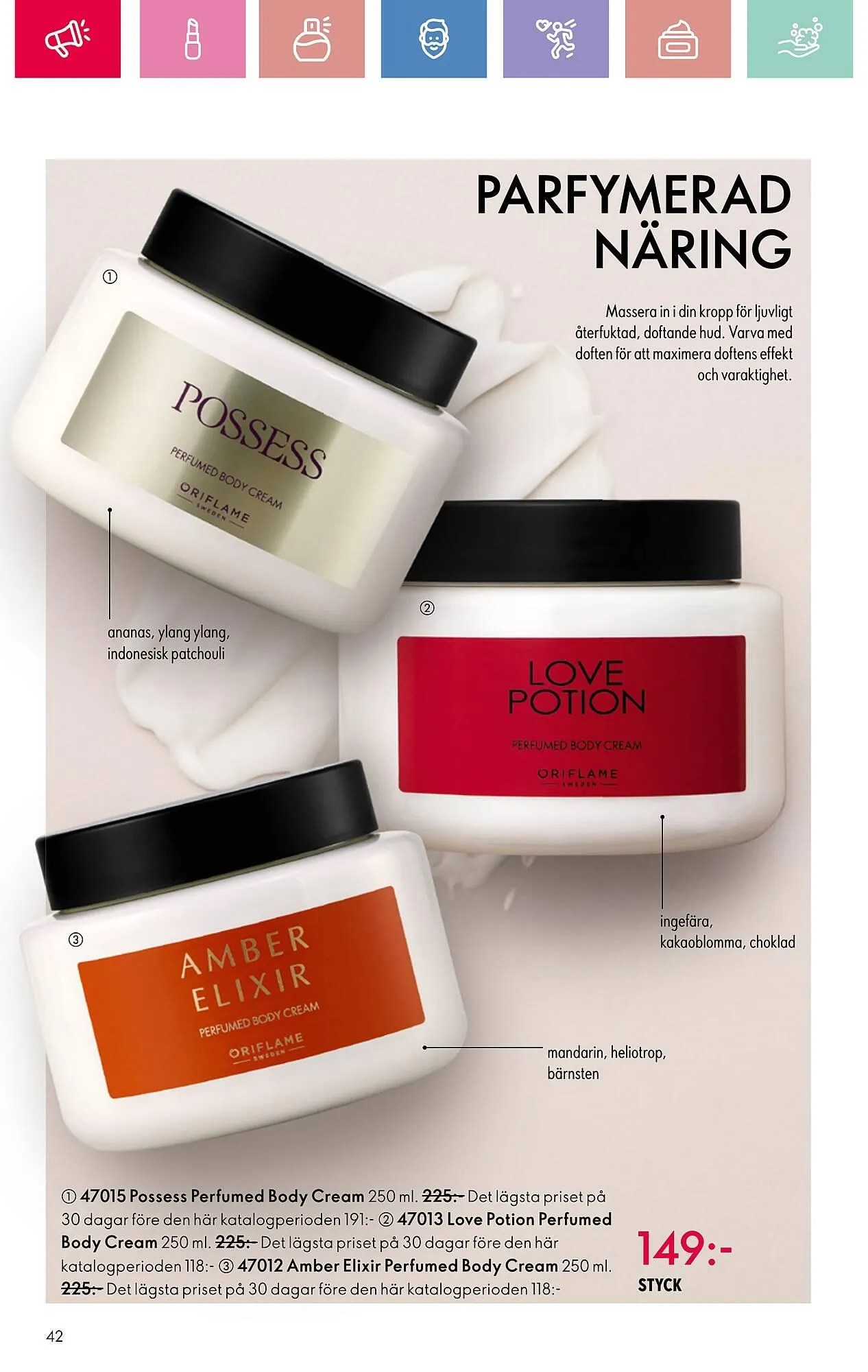 Oriflame reklamblad från 26 januari till 15 februari 2025 - Reklamblad sidor 42
