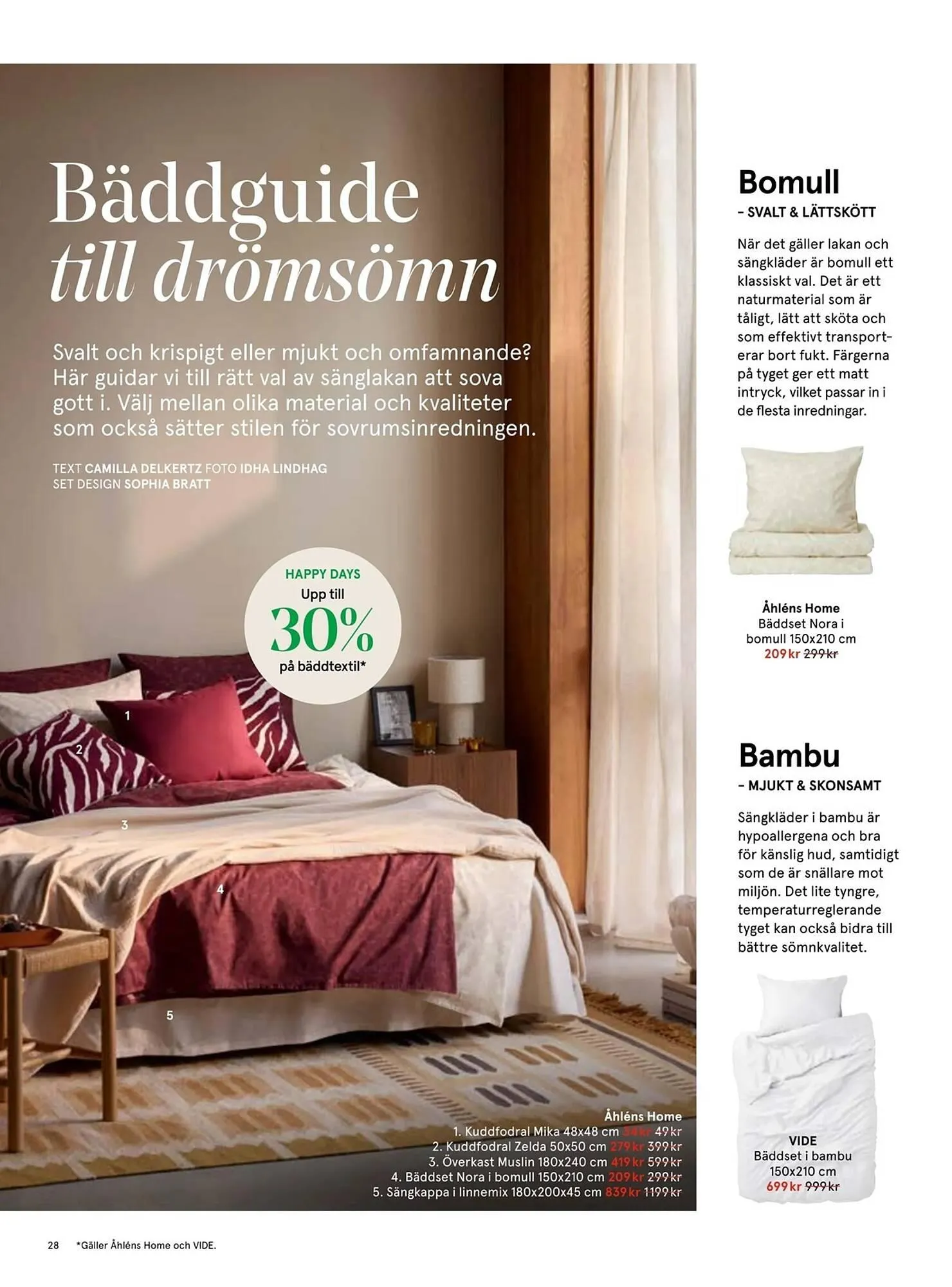 Åhléns reklamblad från 27 augusti till 16 september 2025 - Reklamblad sidor 28