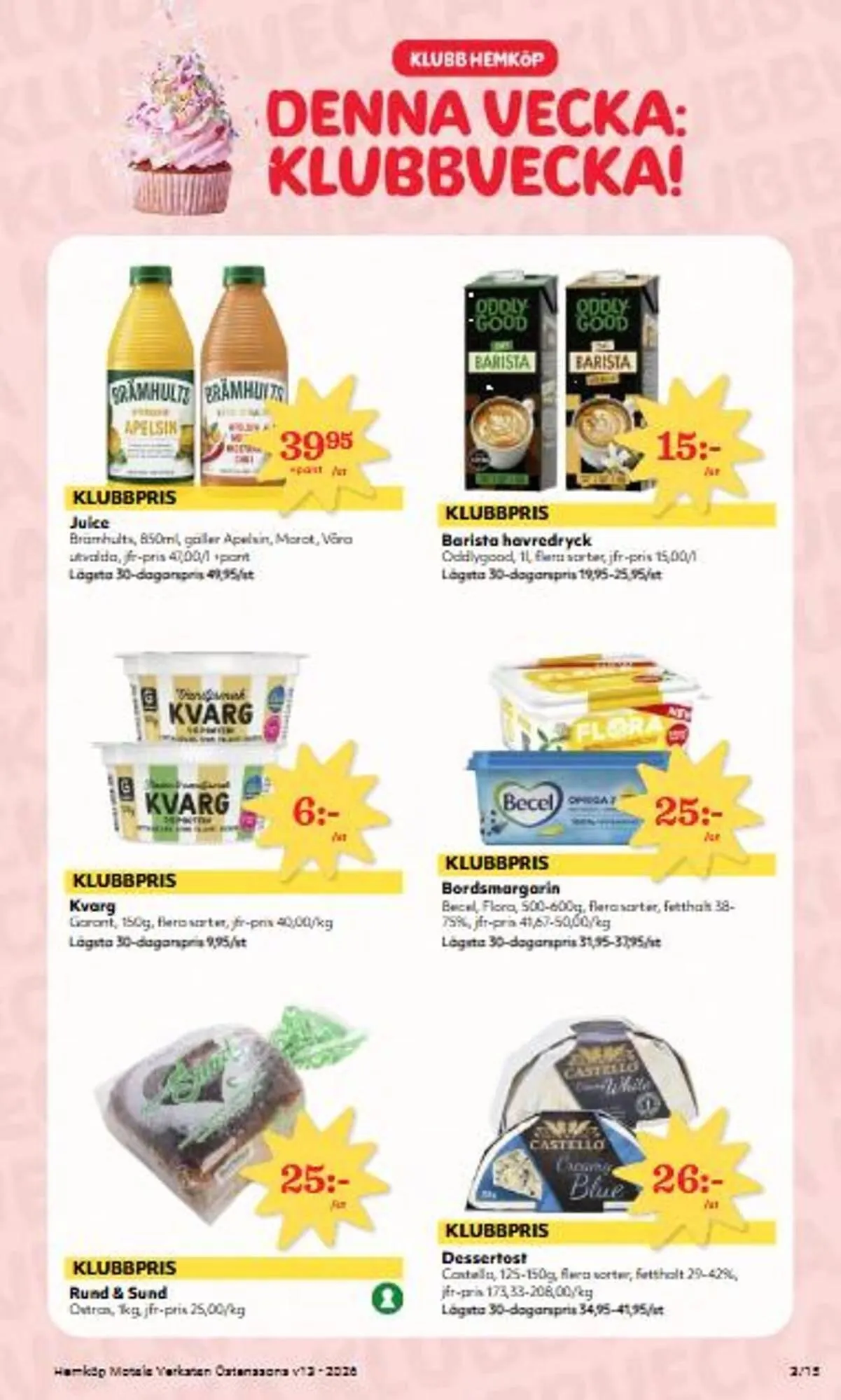 Hemköp reklamblad från 23 mars till 29 mars 2026 - Reklamblad sidor 3