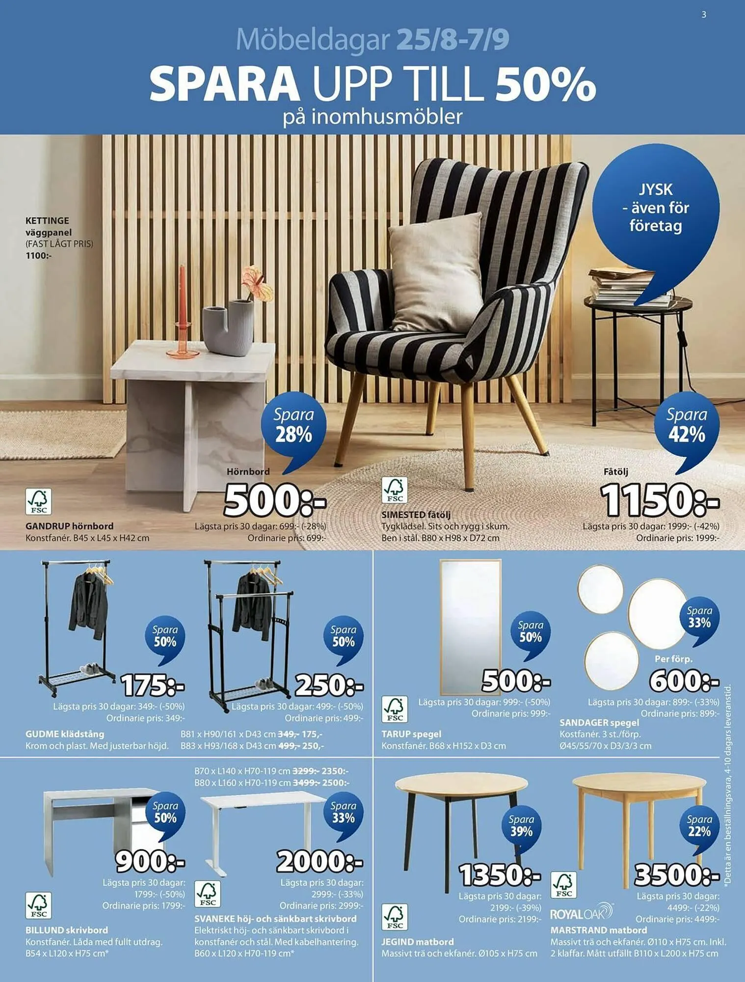 JYSK reklamblad från 9 september till 15 september 2025 - Reklamblad sidor 4