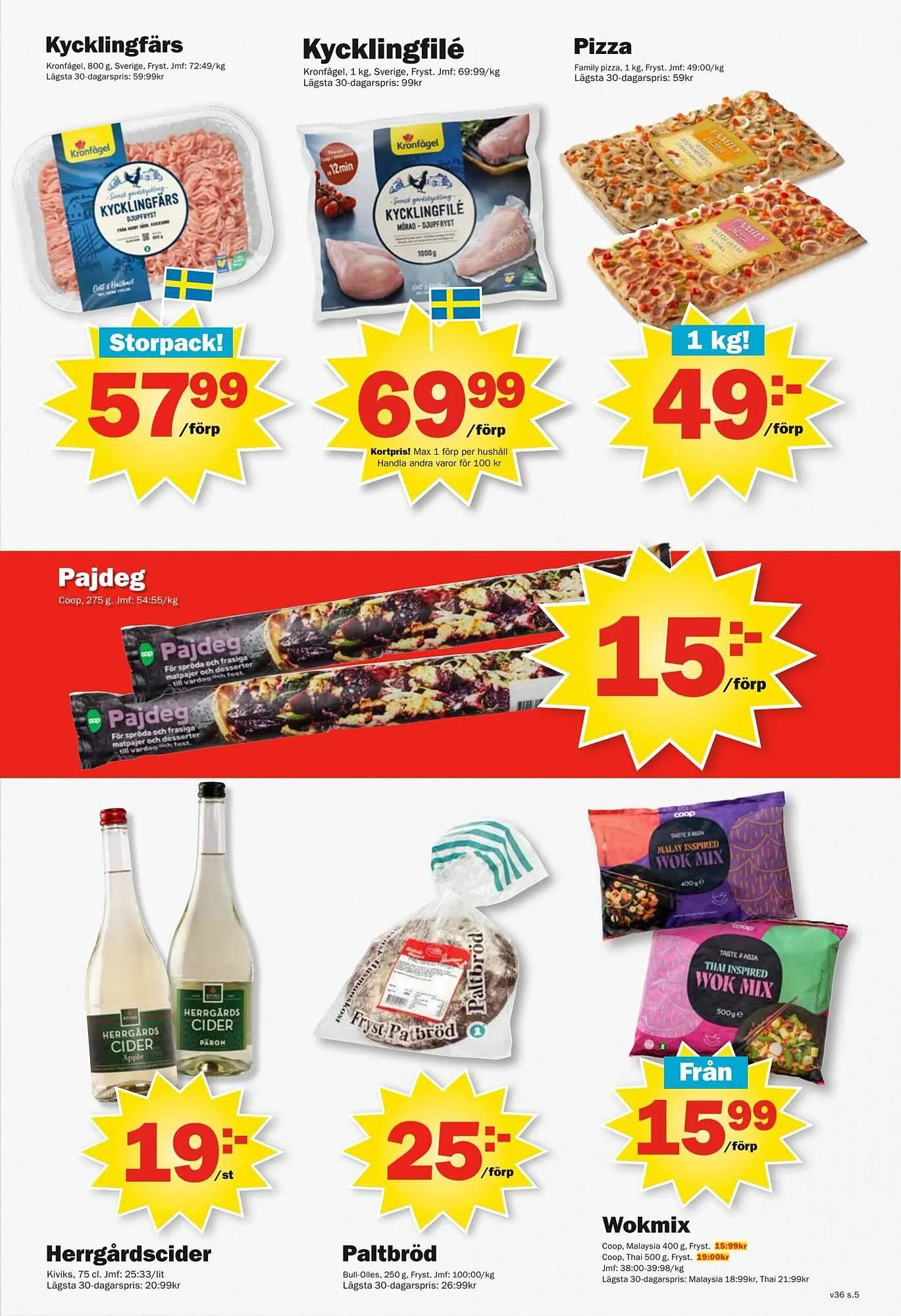 Pekås reklamblad från 1 september till 7 september 2025 - Reklamblad sidor 5