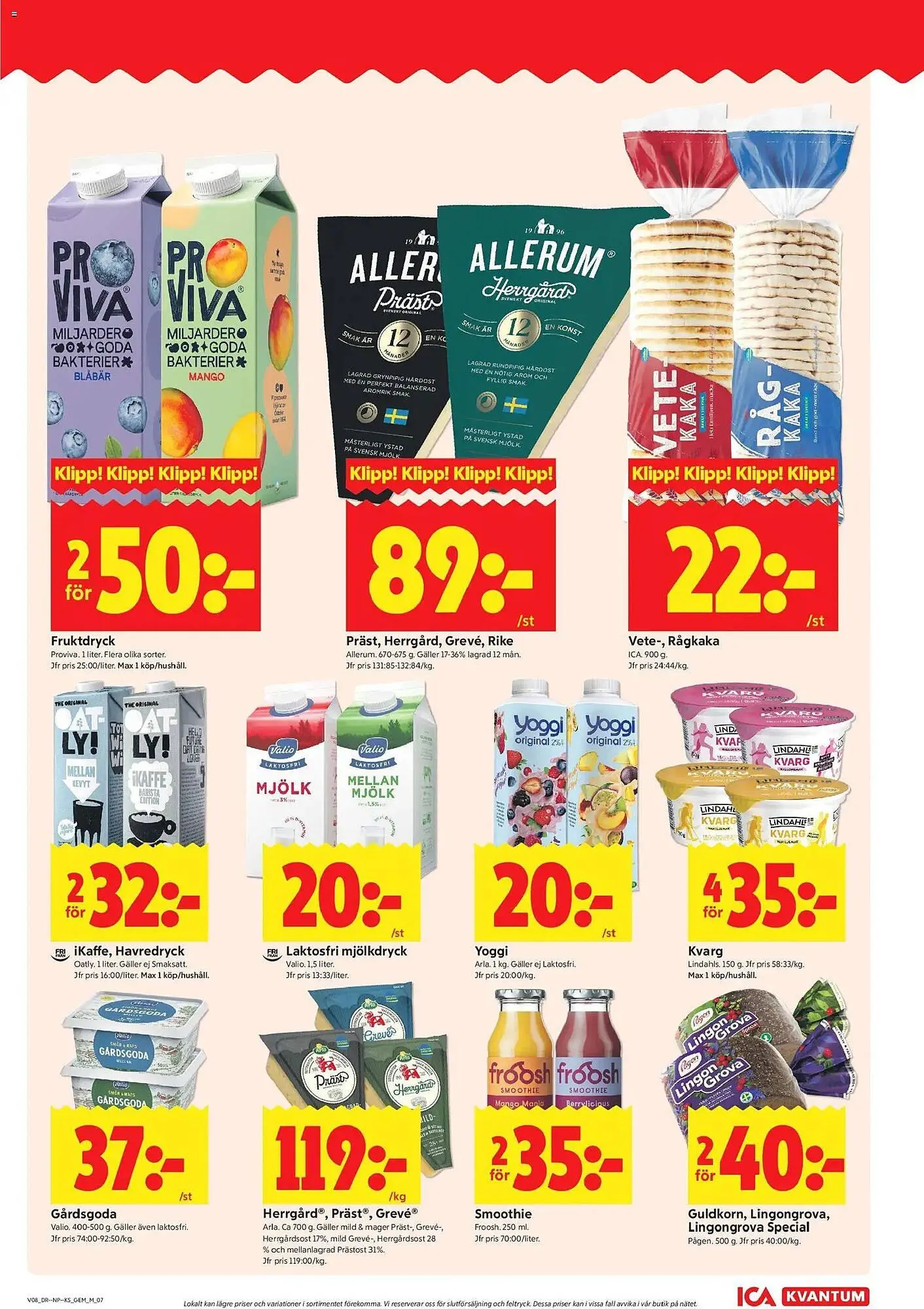 ICA Kvantum reklamblad från 16 februari till 22 februari 2026 - Reklamblad sidor 7