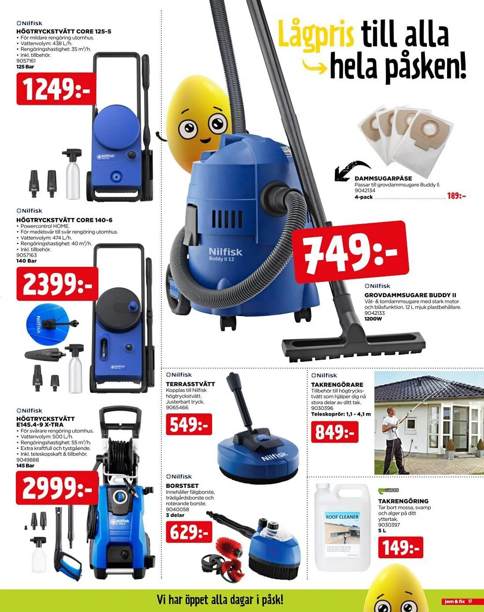 Jem&Fix reklamblad från 14 april till 20 april 2025 - Reklamblad sidor 17