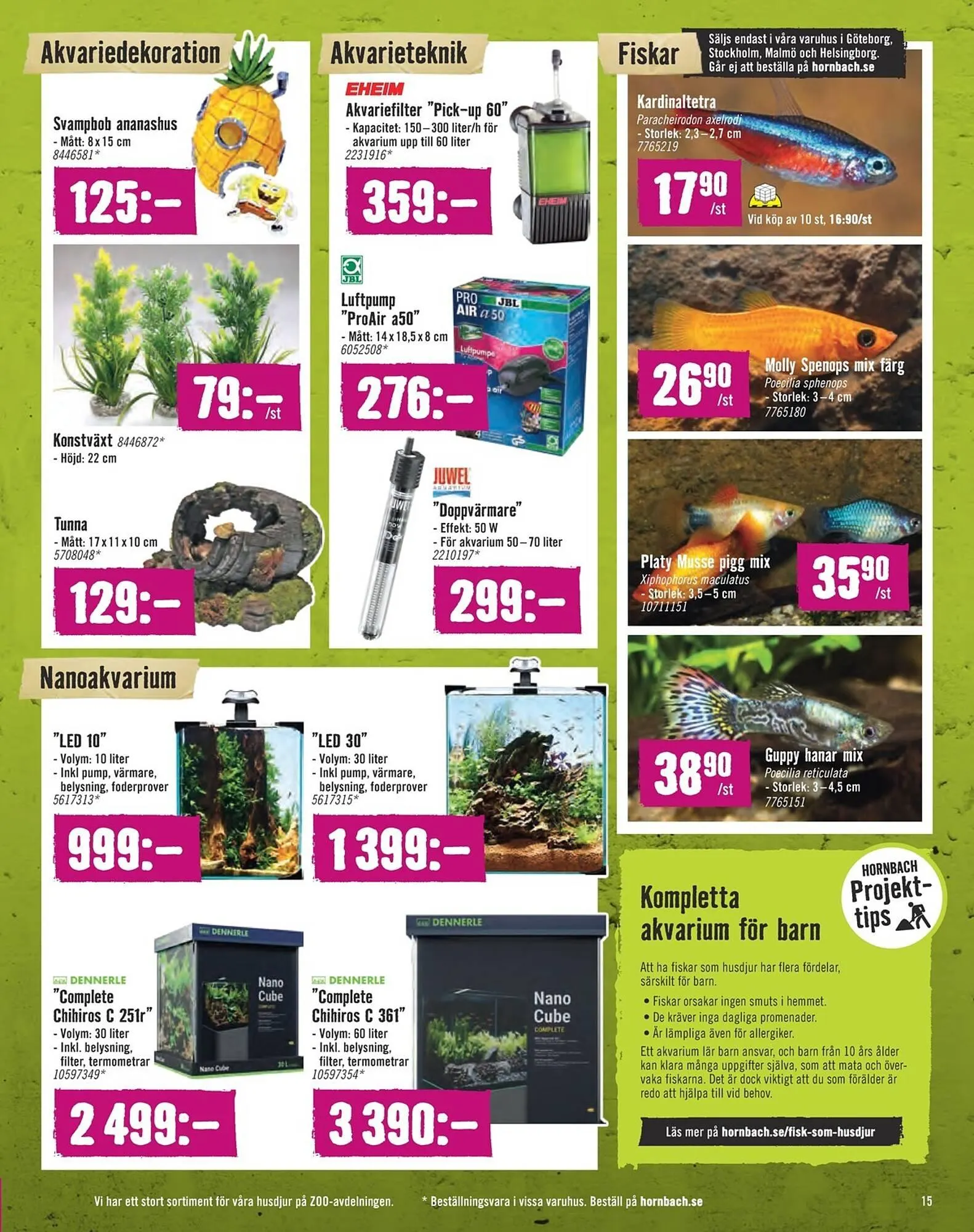 Hornbach reklamblad från 28 oktober till 23 november 2024 - Reklamblad sidor 15