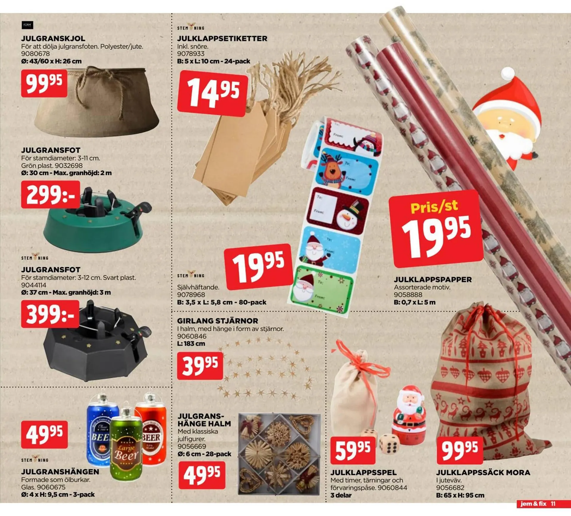 Jem&Fix reklamblad från 8 december till 22 december 2025 - Reklamblad sidor 11