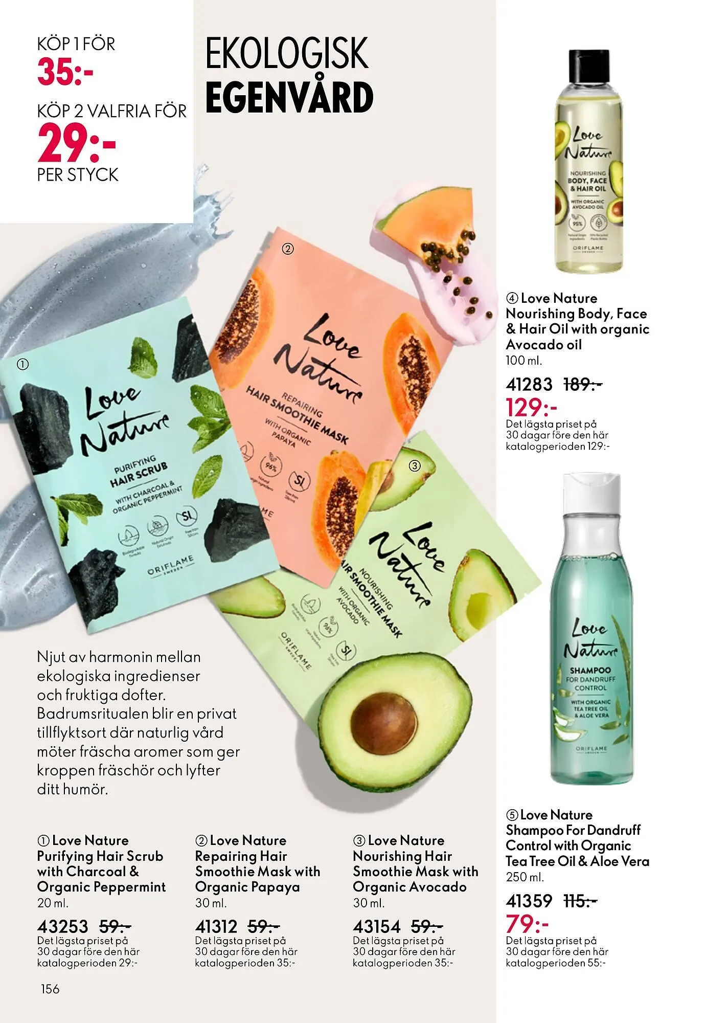 Oriflame reklamblad från 18 februari till 10 mars 2026 - Reklamblad sidor 156