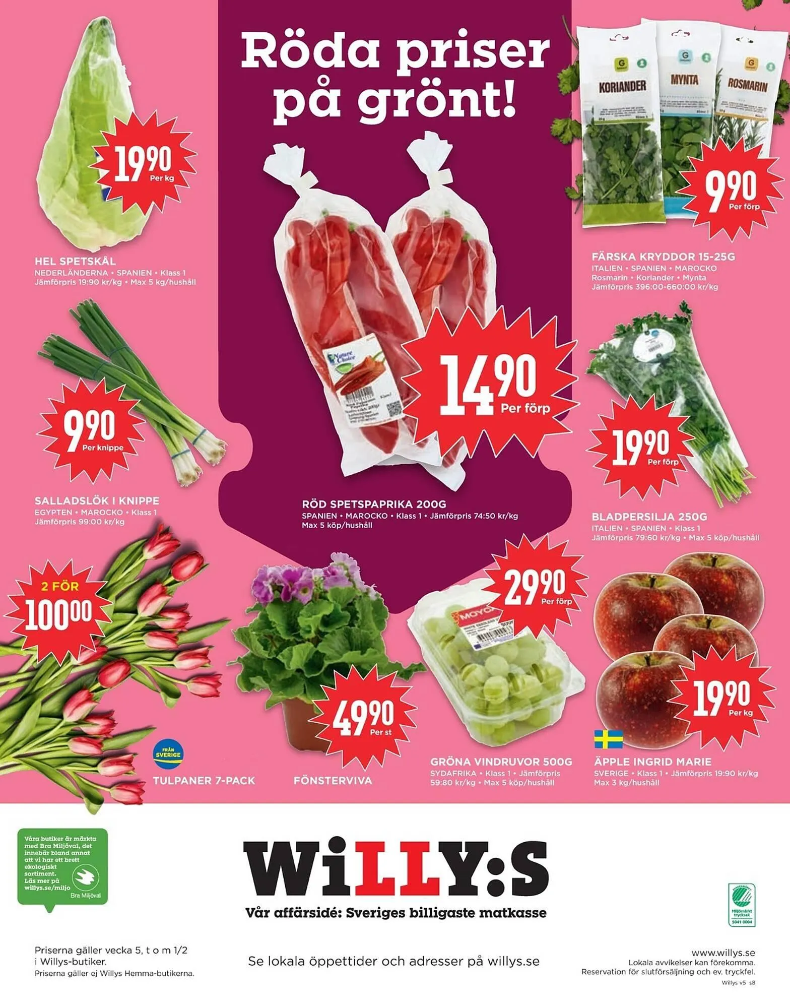 Willys reklamblad från 26 januari till 1 februari 2026 - Reklamblad sidor 8