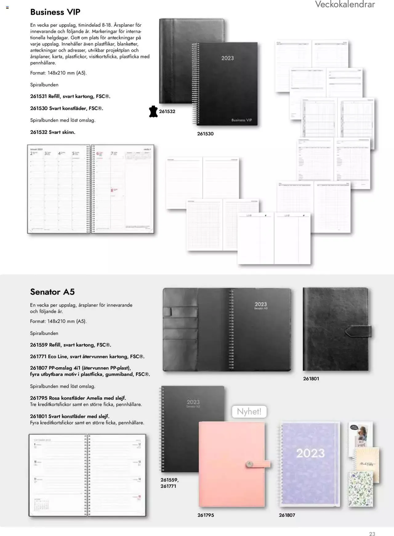 Almanackor och Kalendrar 2023 från 10 april till 31 december 2023 - Reklamblad sidor 23