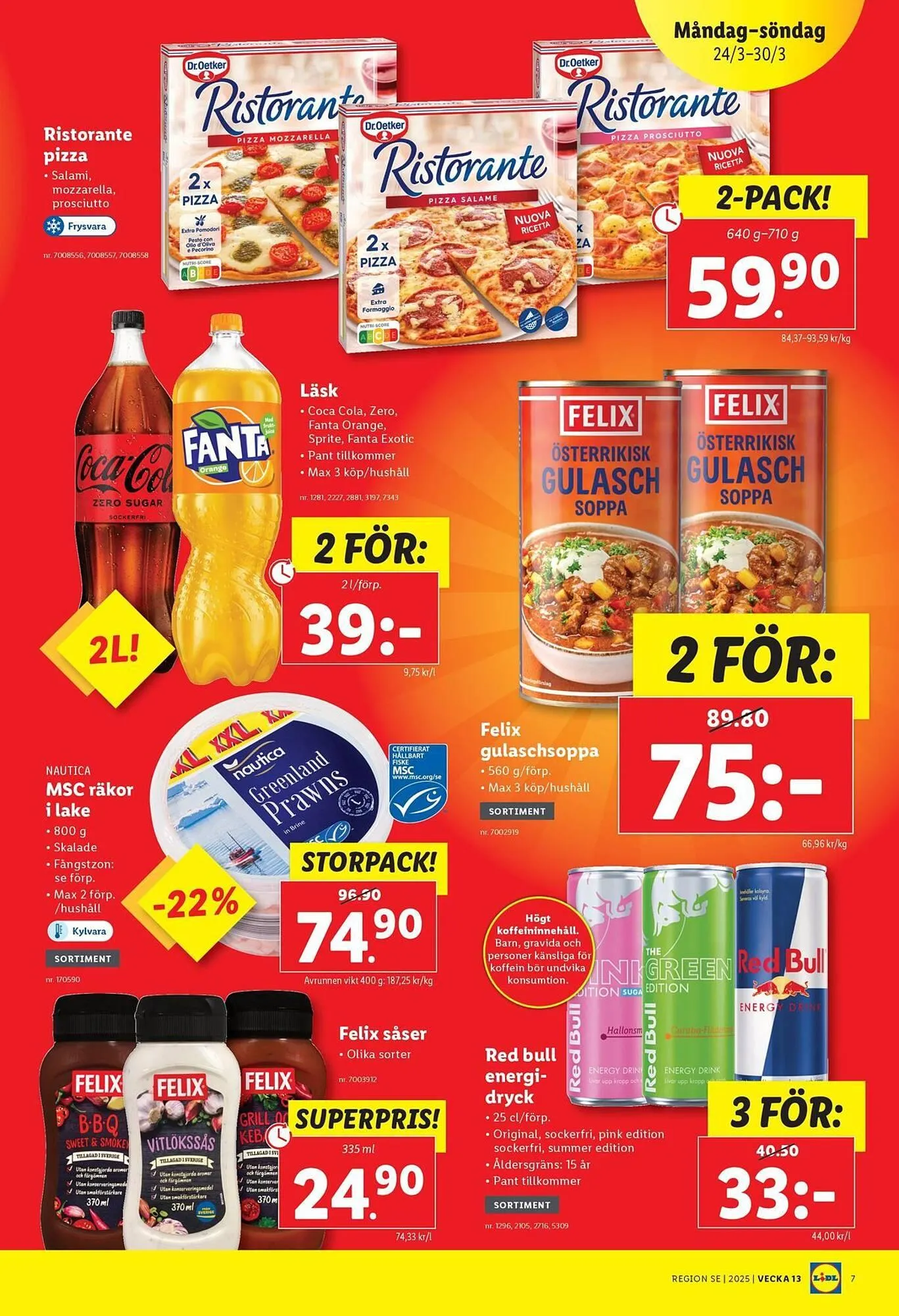 Lidl reklamblad från 24 mars till 30 mars 2025 - Reklamblad sidor 7