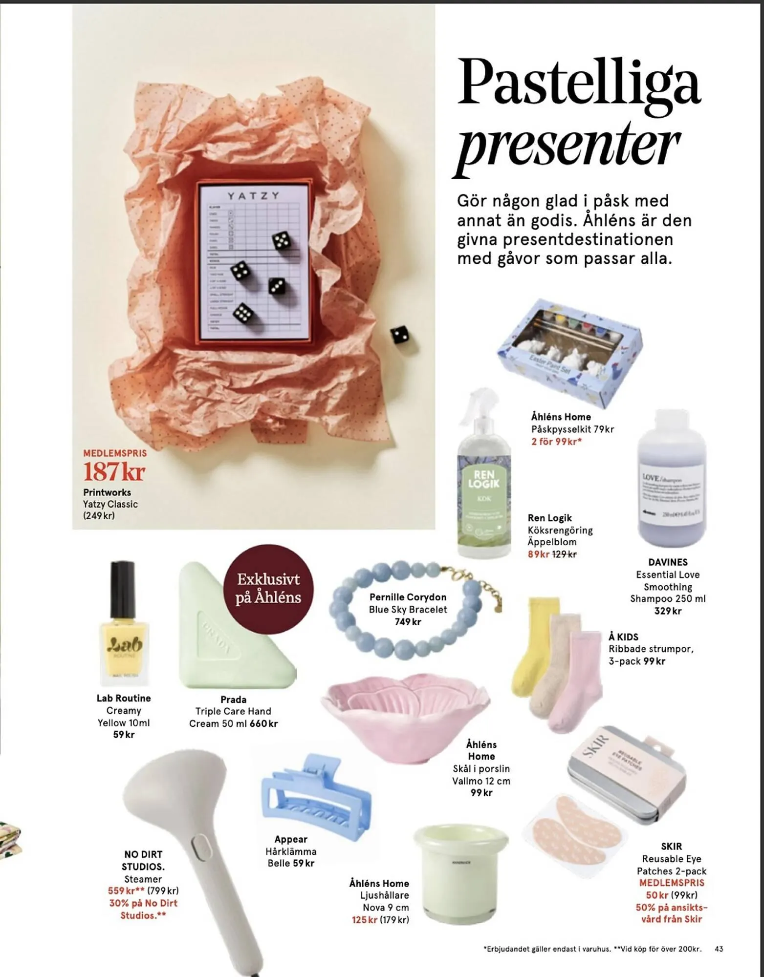 Åhléns reklamblad från 11 mars till 31 mars 2026 - Reklamblad sidor 43