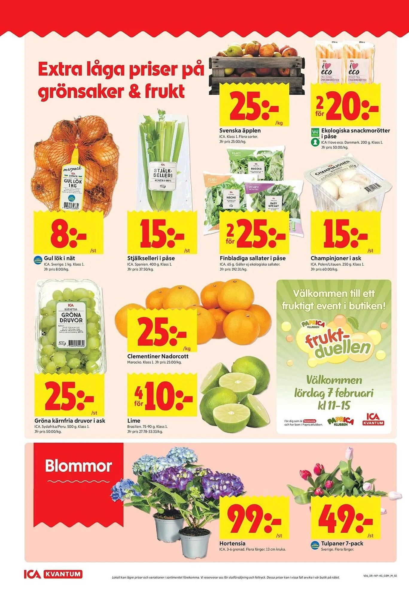 ICA Kvantum reklamblad från 2 februari till 8 februari 2026 - Reklamblad sidor 2