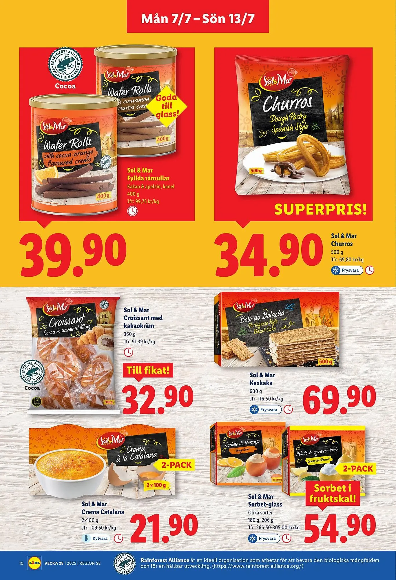 Lidl reklamblad från 7 juli till 13 juli 2025 - Reklamblad sidor 10