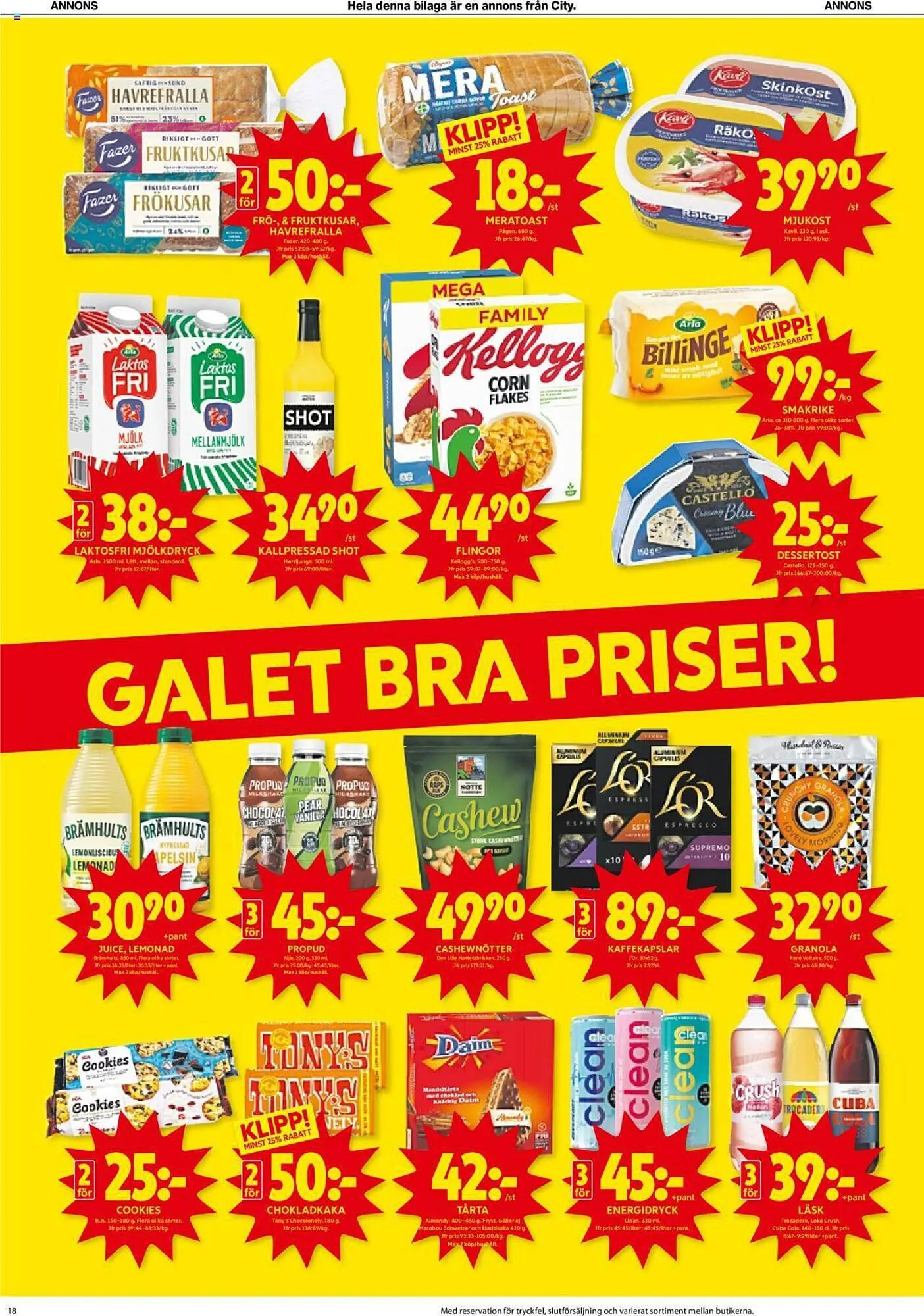 ICA Kvantum reklamblad från 25 september till 1 oktober 2023 - Reklamblad sidor 18