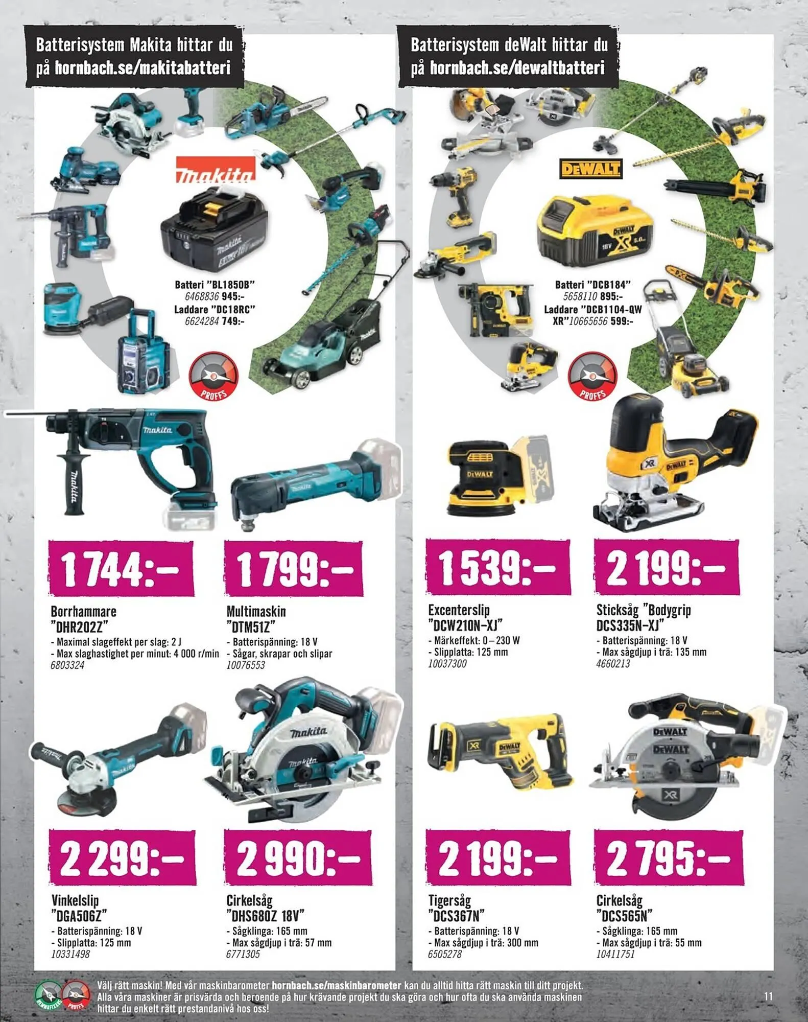 Hornbach reklamblad från 28 oktober till 23 november 2024 - Reklamblad sidor 11