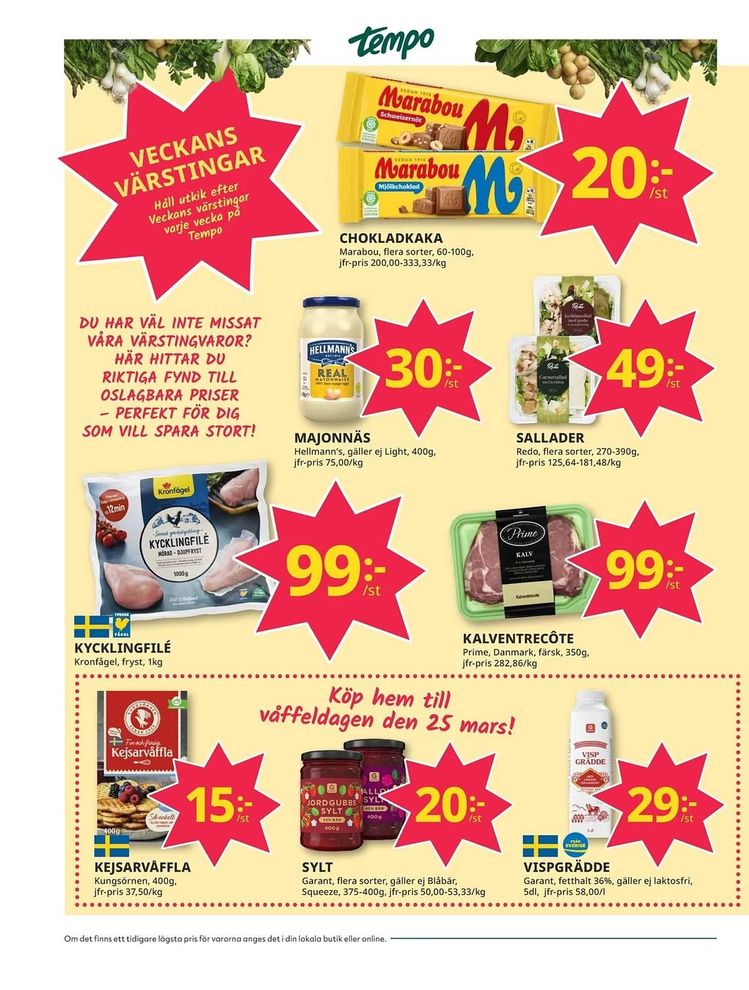 Tempo reklamblad från 24 mars till 30 mars 2025 - Reklamblad sidor 2