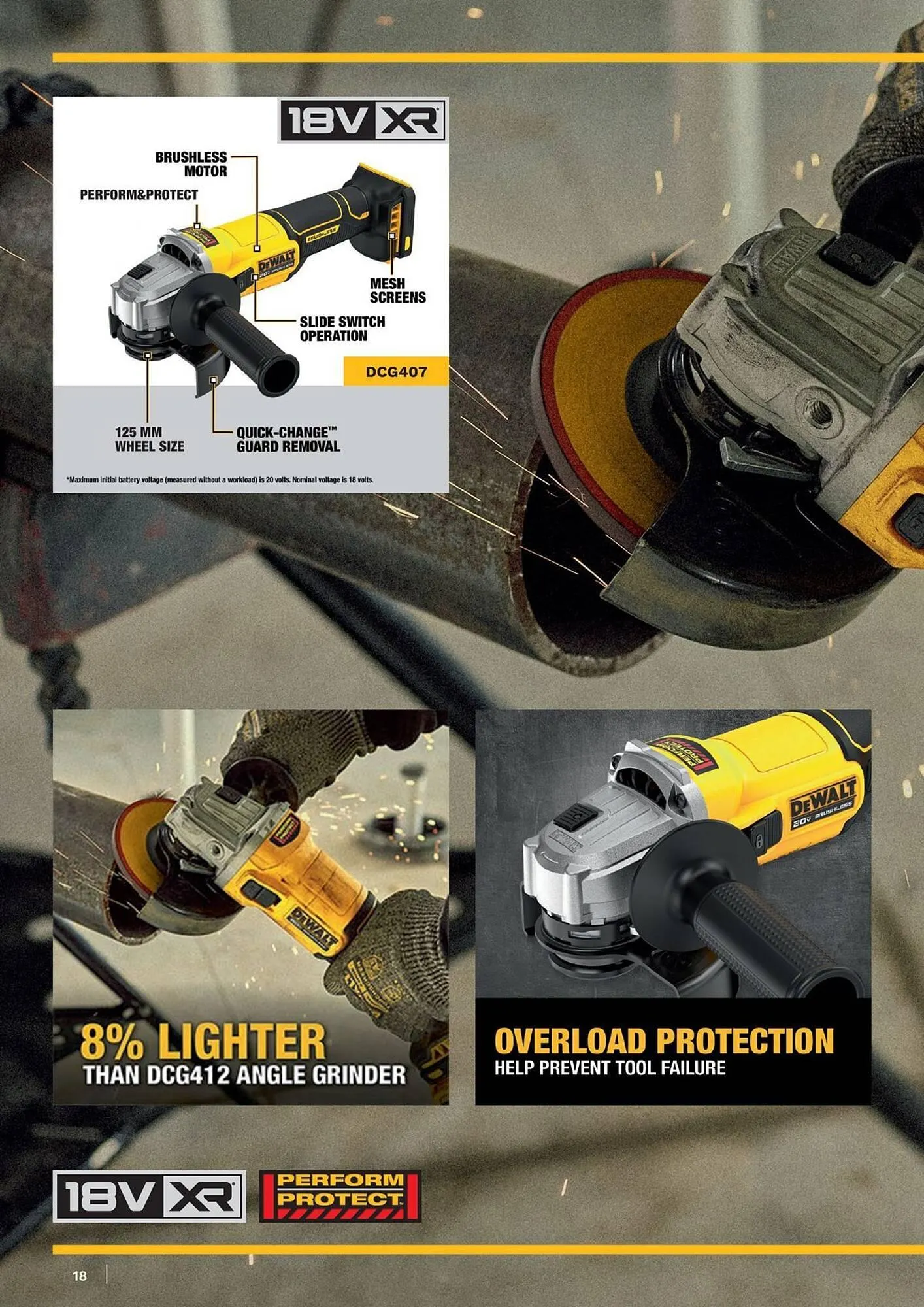 Dewalt reklamblad från 9 maj till 31 augusti 2025 - Reklamblad sidor 18