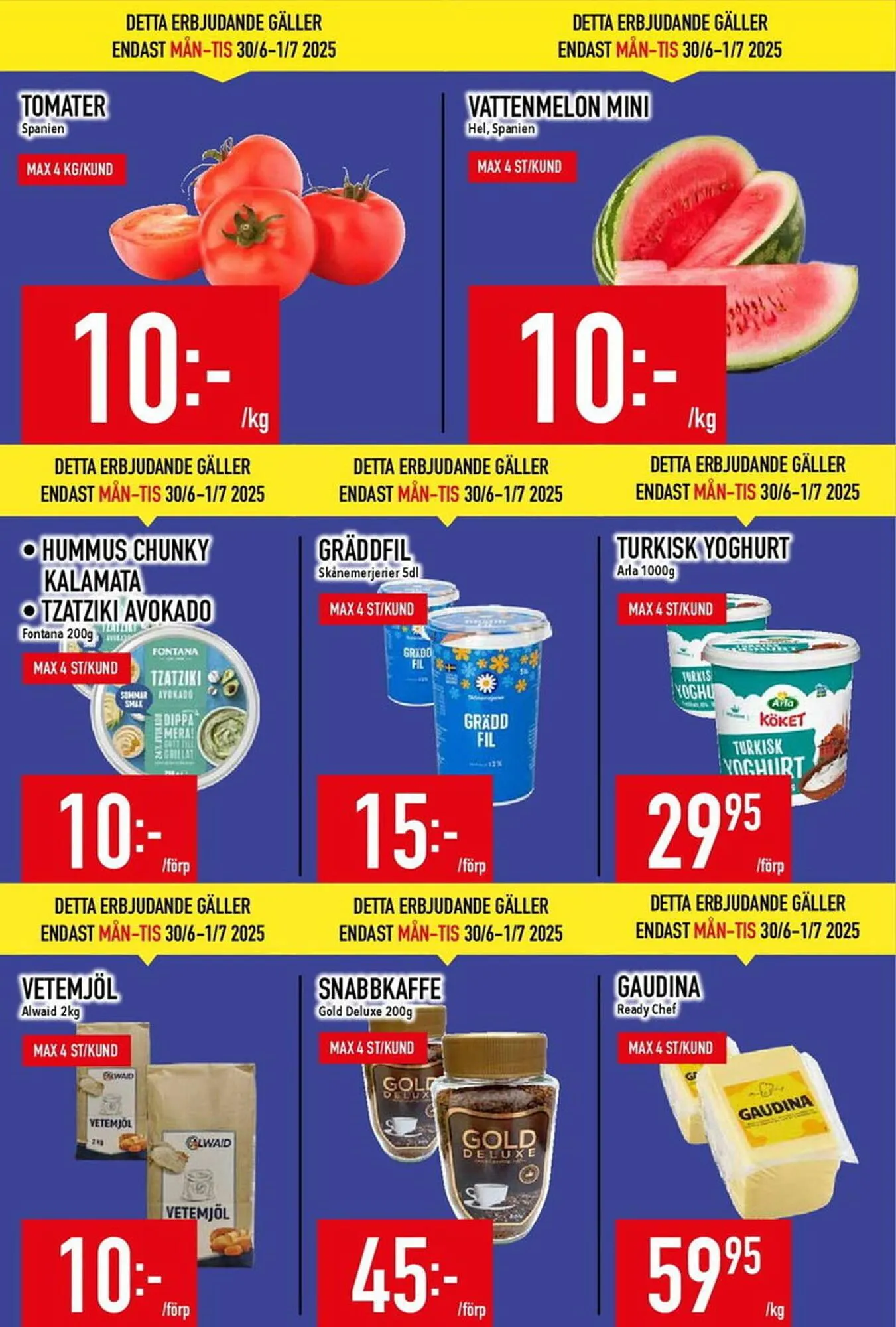 Matdax reklamblad från 30 juni till 6 juli 2025 - Reklamblad sidor 2