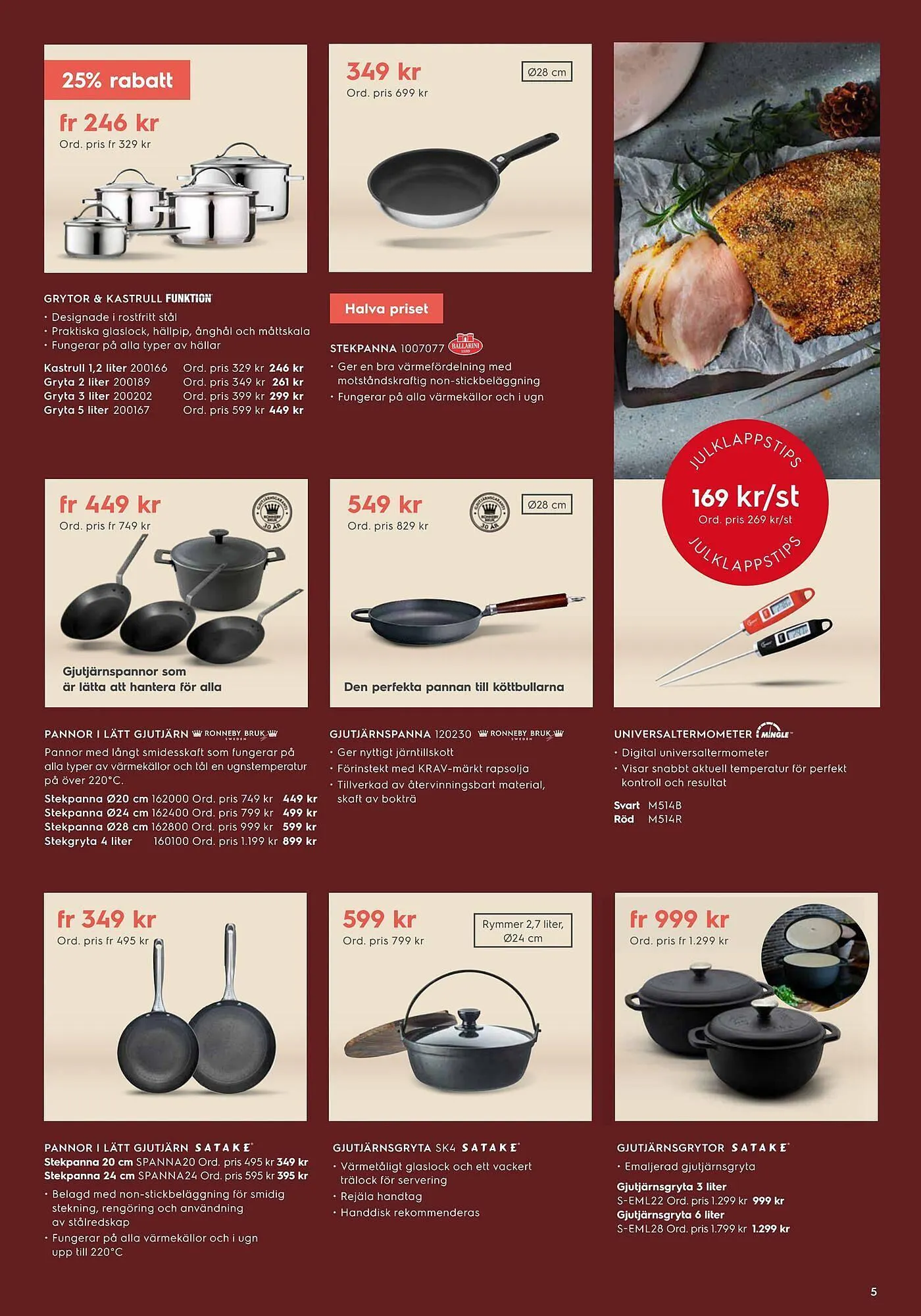 Electrolux Home reklamblad från 5 november till 24 december 2023 - Reklamblad sidor 5