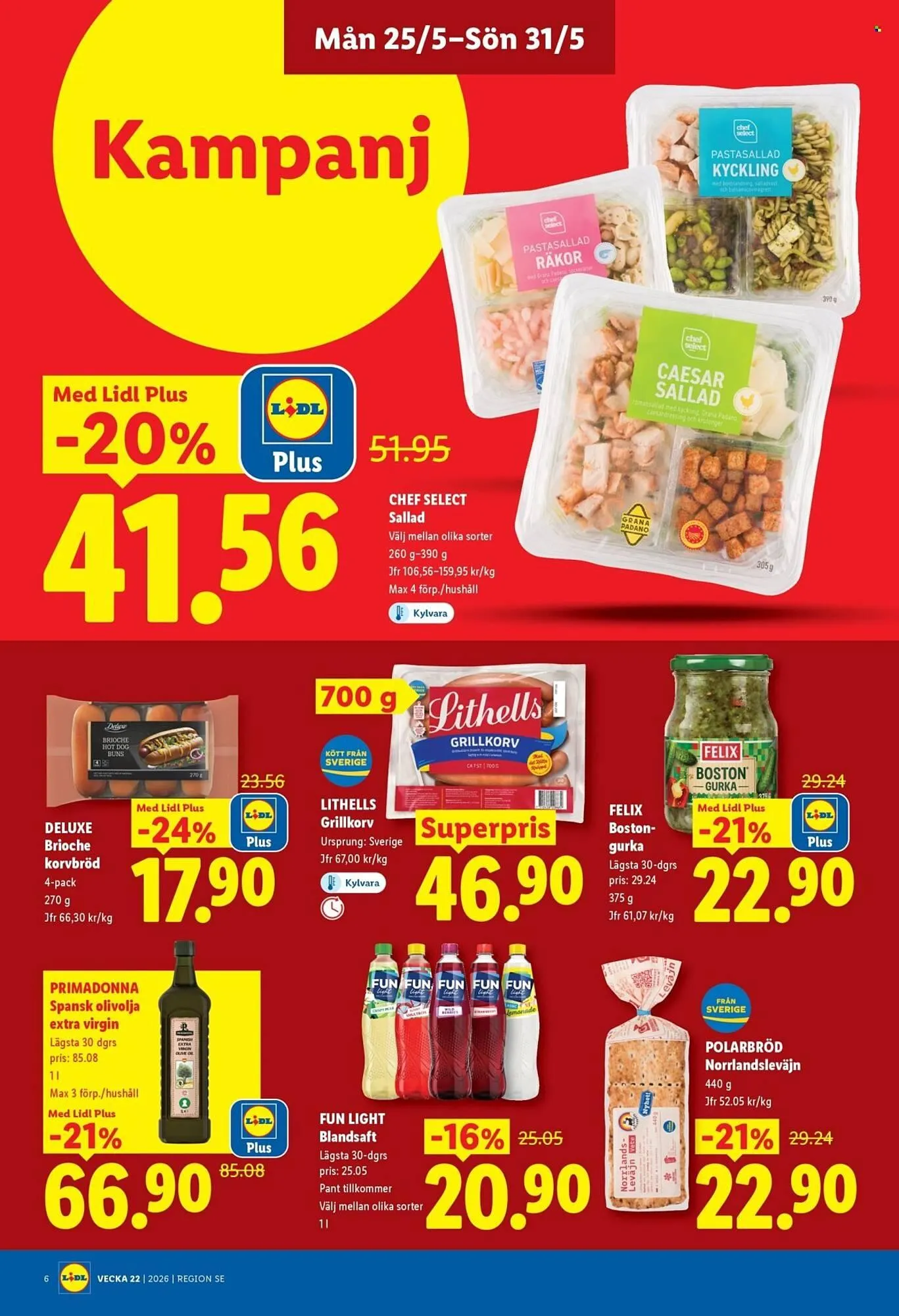 Lidl reklamblad från 25 maj till 31 maj 2026 - Reklamblad sidor 6