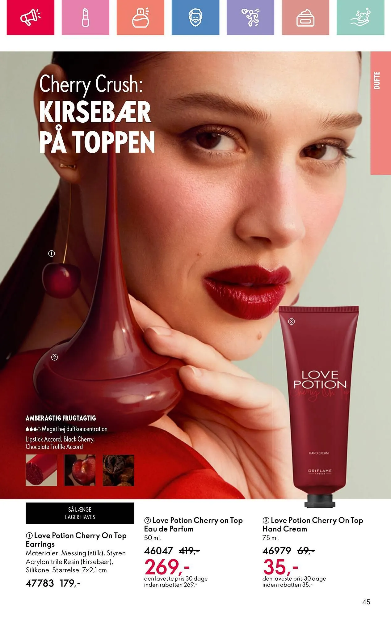 Oriflame reklamblad från 30 mars till 19 april 2025 - Reklamblad sidor 45