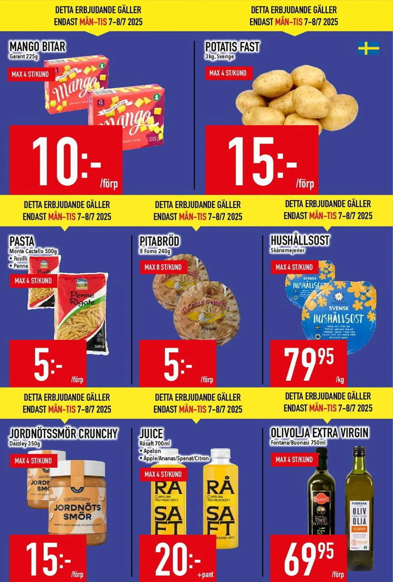 Matdax reklamblad från 7 juli till 13 juli 2025 - Reklamblad sidor 2