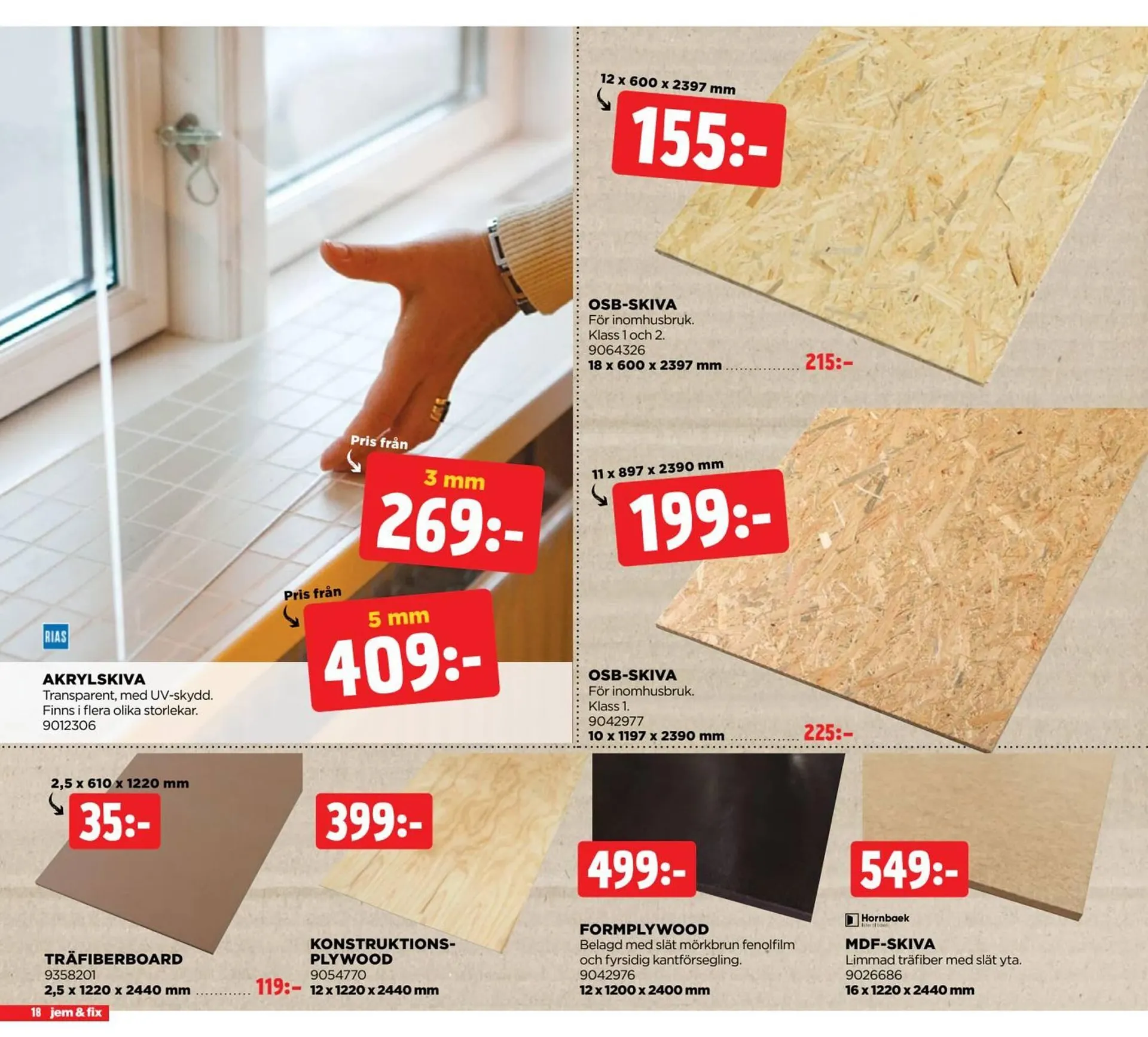 Jem&Fix reklamblad från 23 juni till 29 juni 2025 - Reklamblad sidor 18