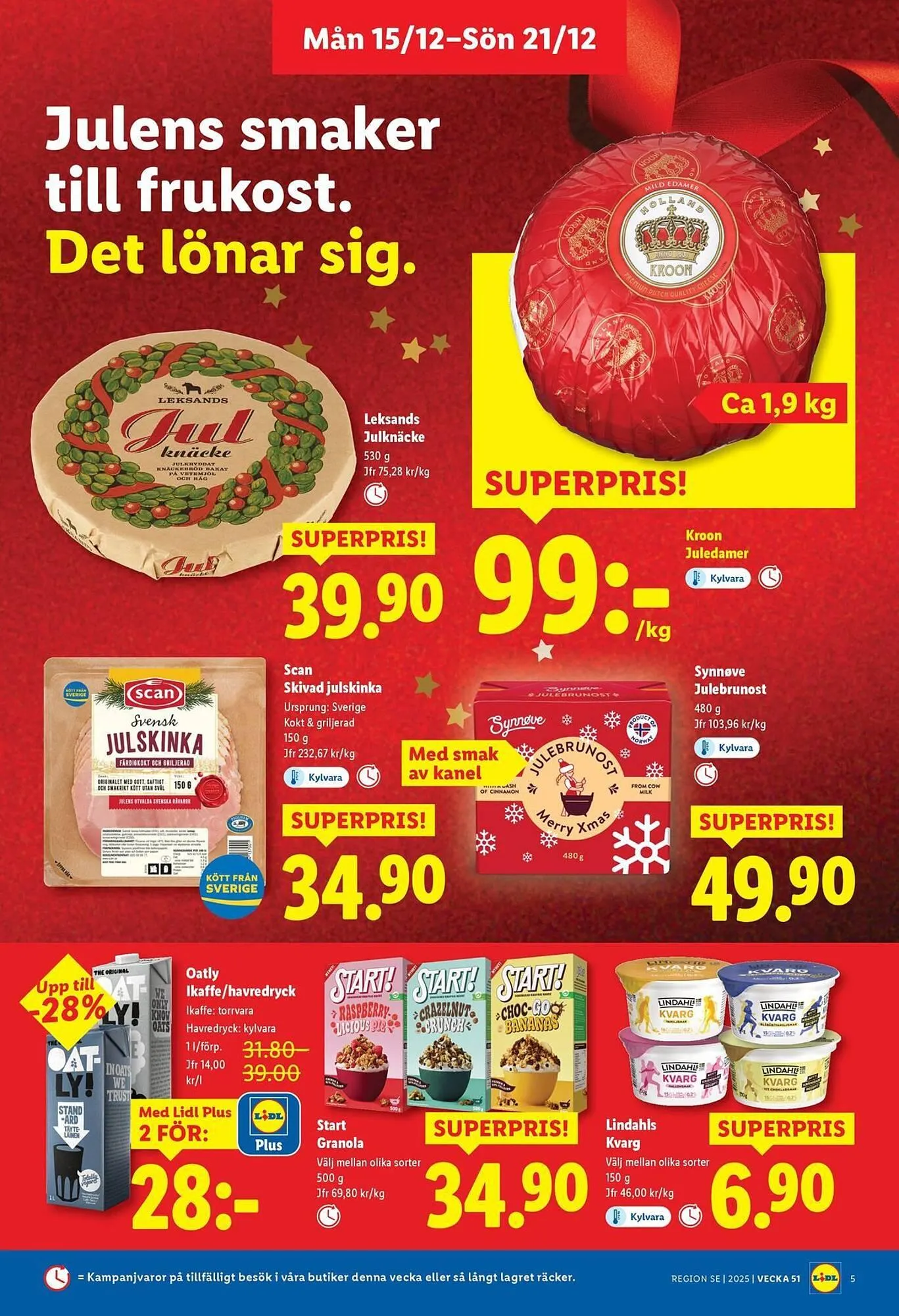 Lidl reklamblad från 15 december till 21 december 2025 - Reklamblad sidor 5
