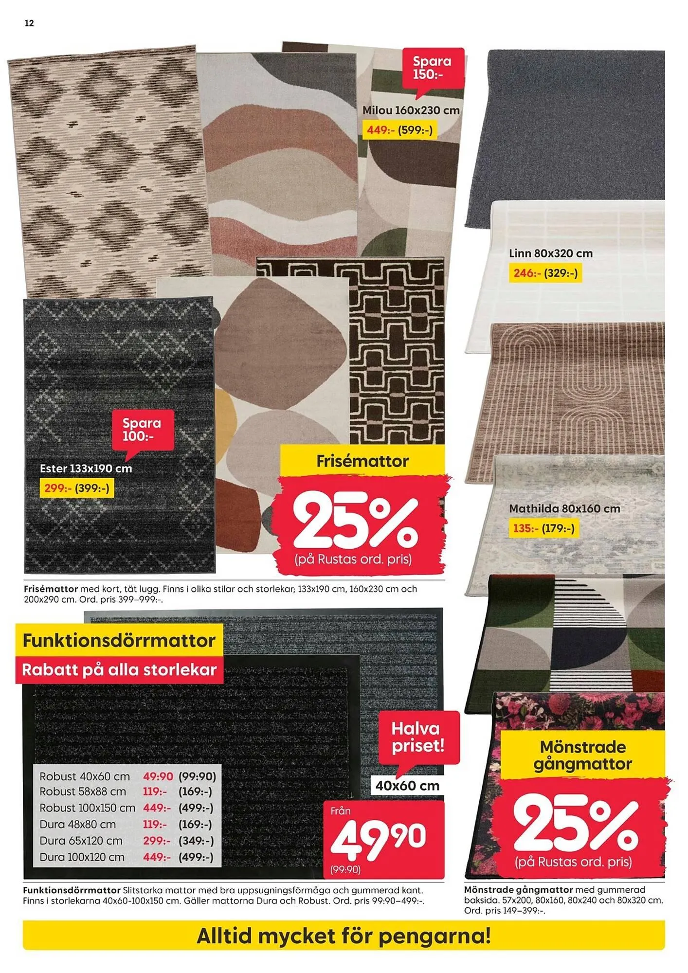 Rusta reklamblad från 1 september till 8 september 2025 - Reklamblad sidor 12