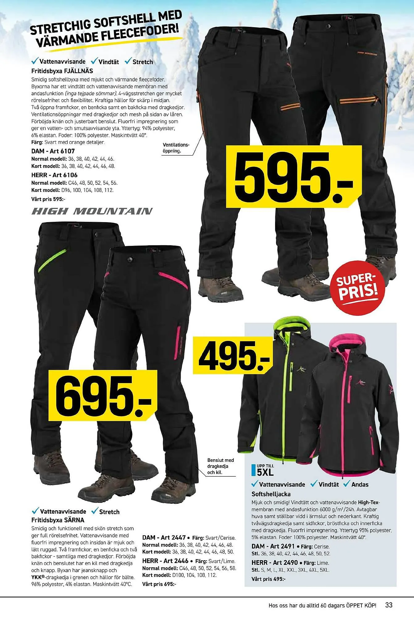 Engelsons reklamblad från 23 oktober till 30 november 2023 - Reklamblad sidor 33