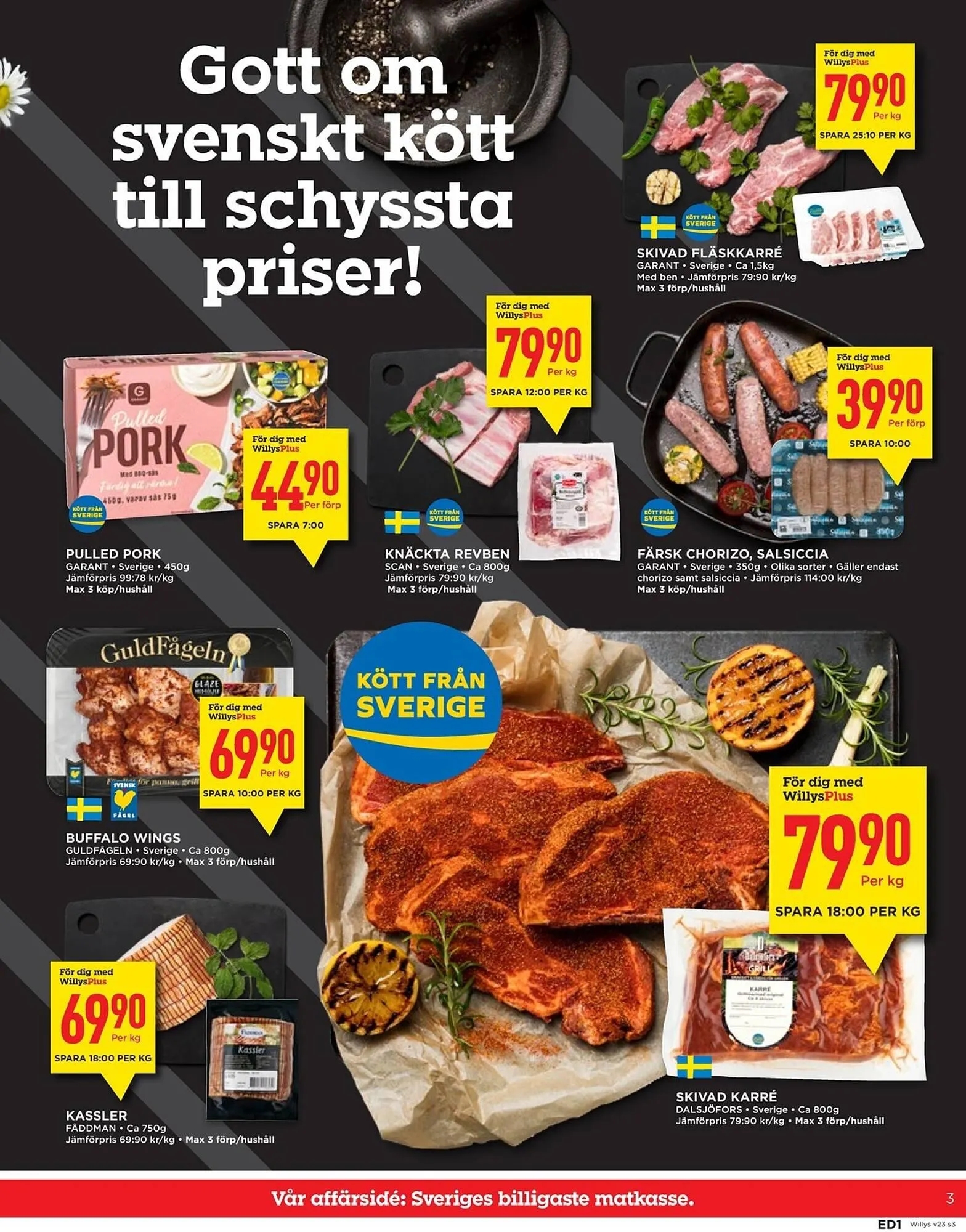 Willys reklamblad från 2 juni till 8 juni 2025 - Reklamblad sidor 3