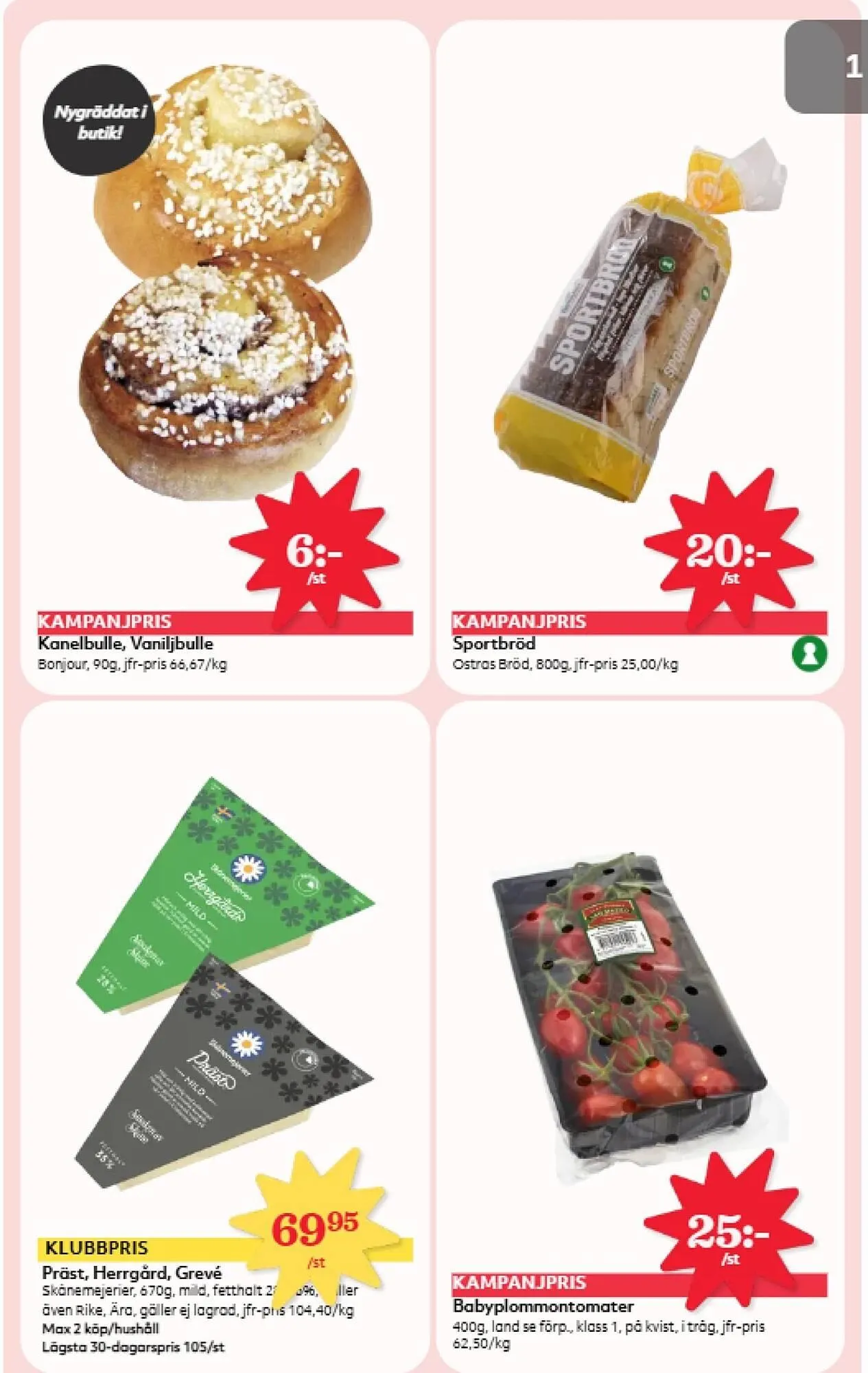 Hemköp reklamblad från 25 augusti till 31 augusti 2025 - Reklamblad sidor 2