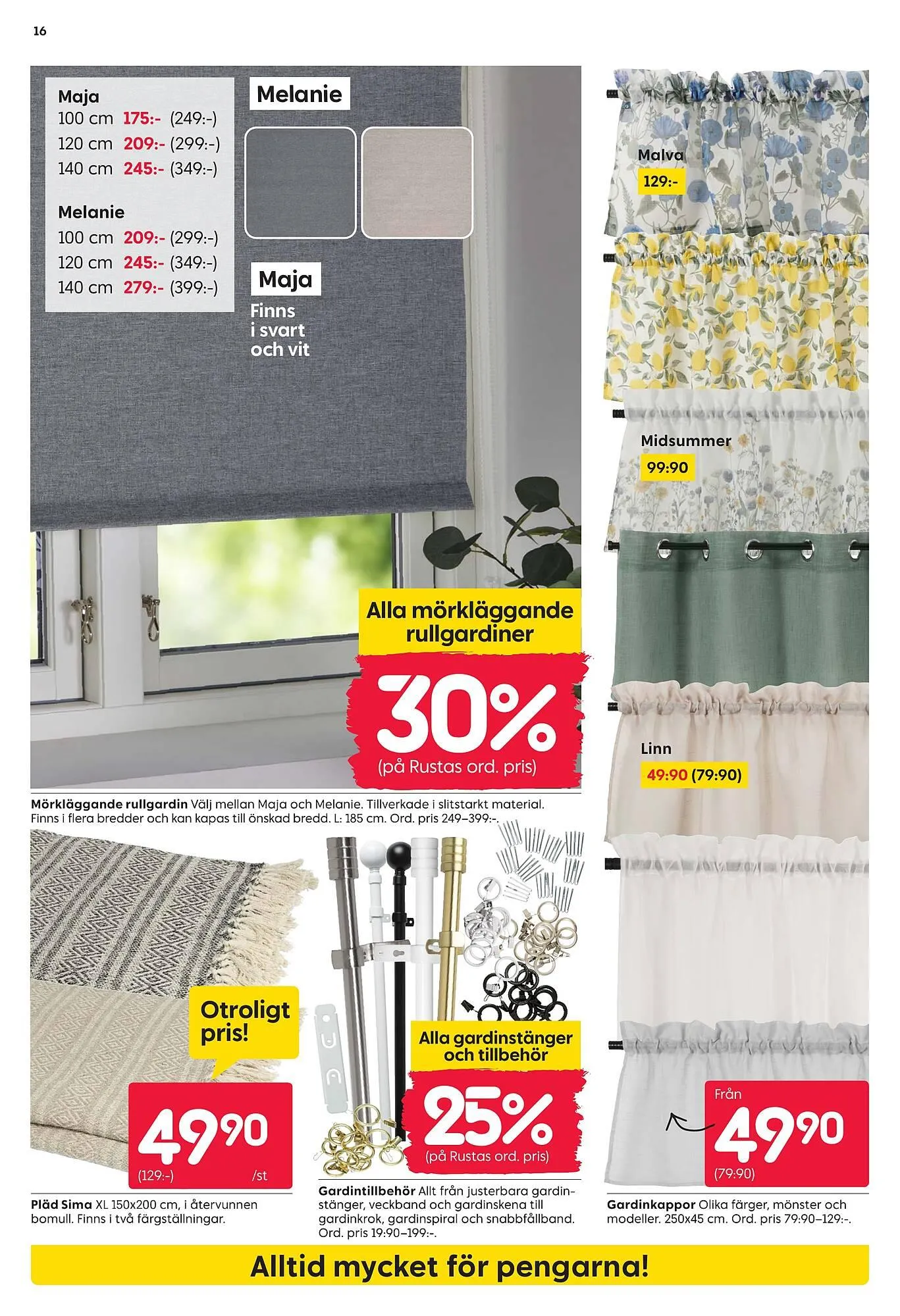 Rusta reklamblad från 5 maj till 10 maj 2025 - Reklamblad sidor 16