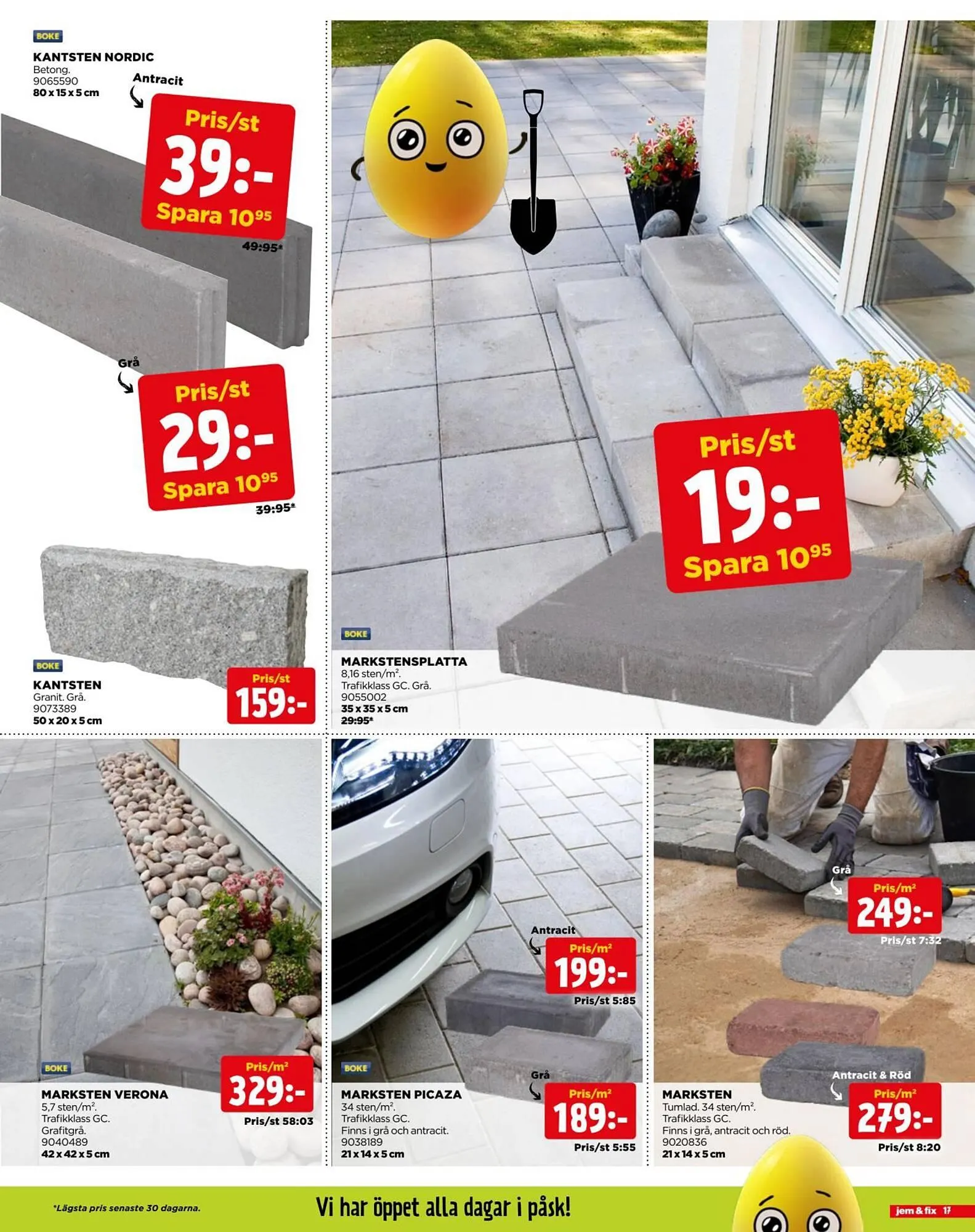 Jem&Fix reklamblad från 30 mars till 6 april 2026 - Reklamblad sidor 17