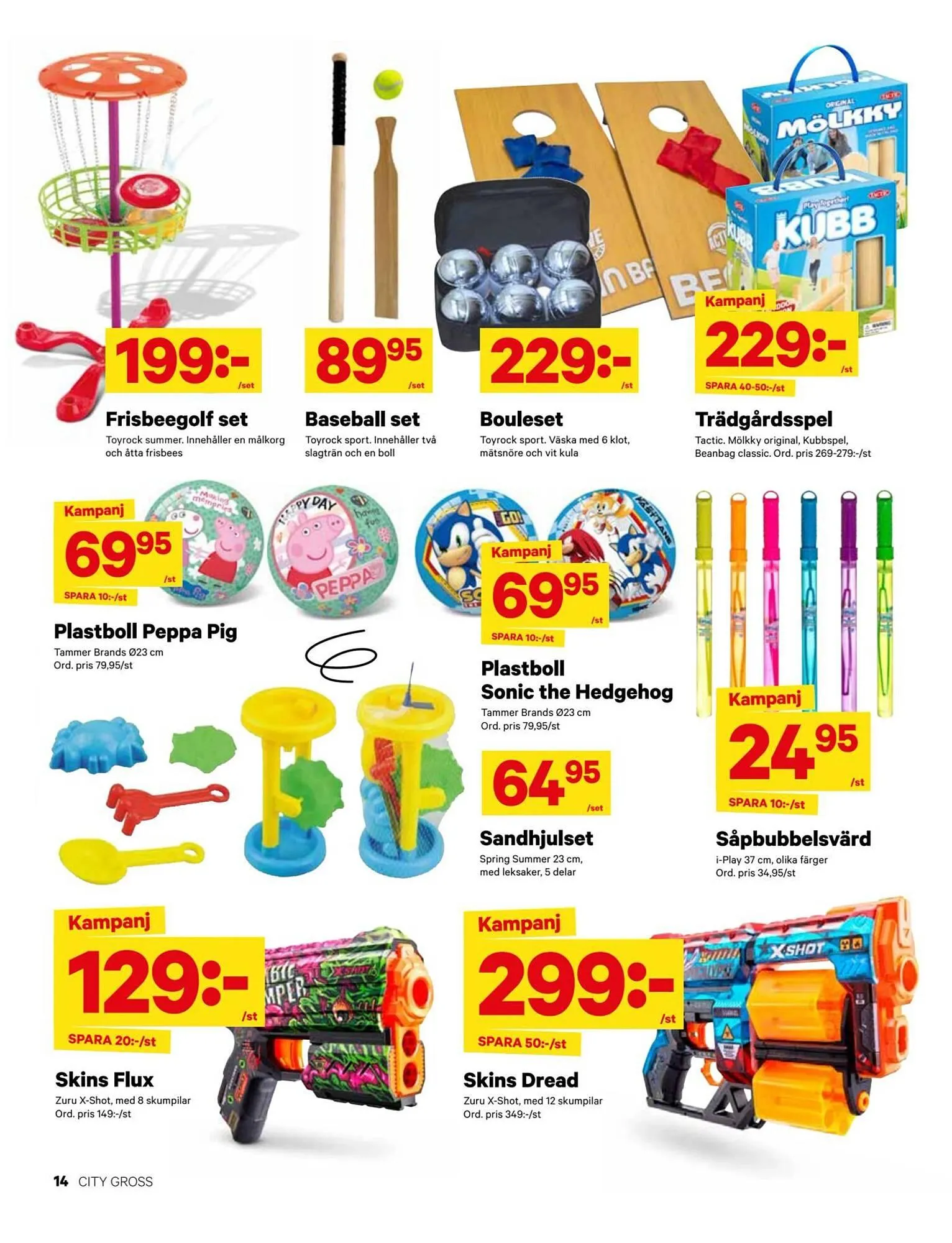 City Gross reklamblad från 5 maj till 12 maj 2024 - Reklamblad sidor 22