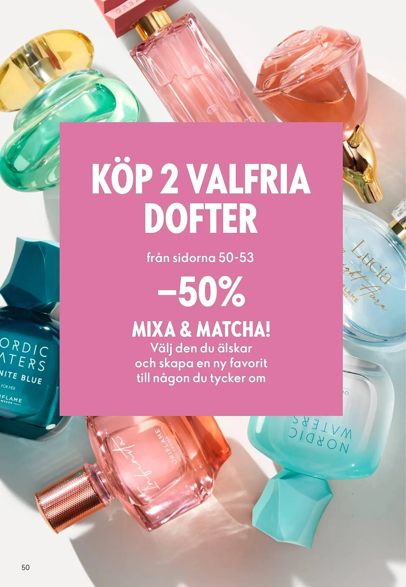 Oriflame reklamblad från 13 maj till 2 juni 2026 - Reklamblad sidor 50