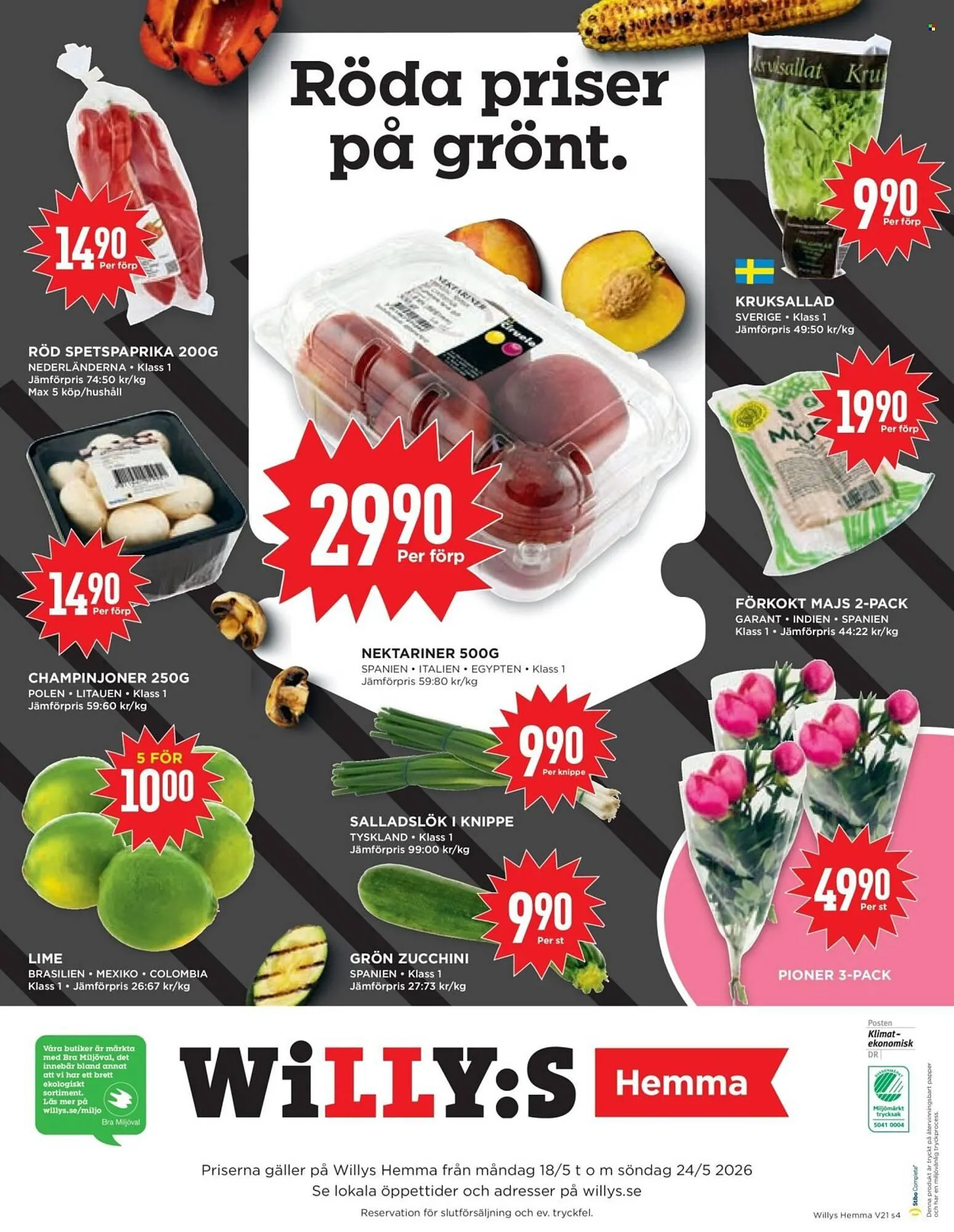 Willys reklamblad från 18 maj till 24 maj 2026 - Reklamblad sidor 4