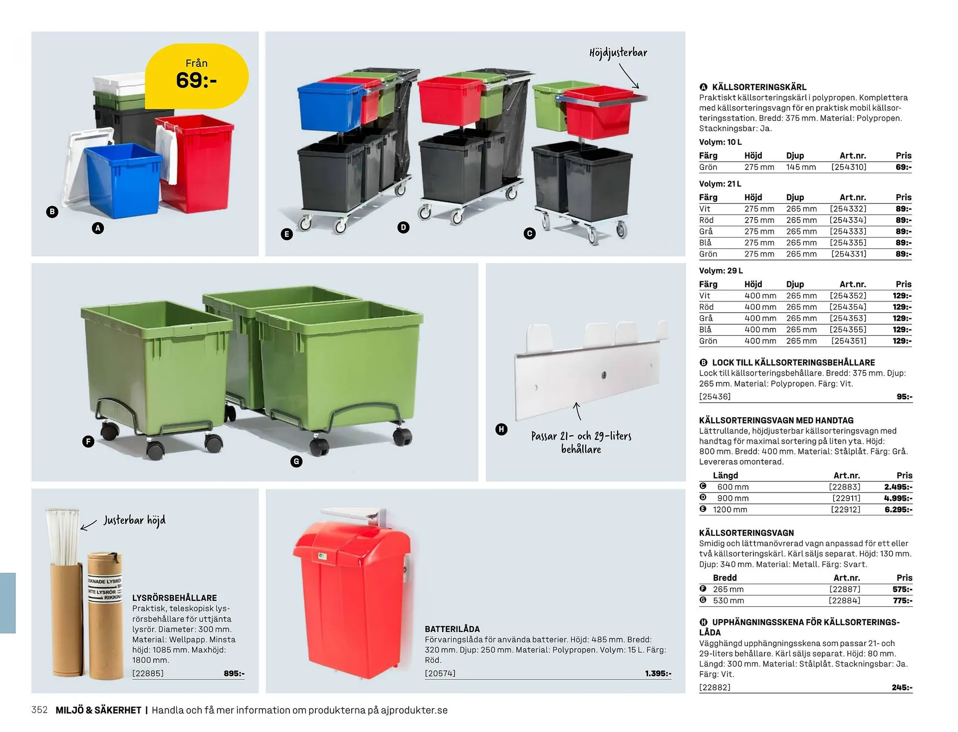 AJ Produkter reklamblad från 1 januari till 31 december 2025 - Reklamblad sidor 352