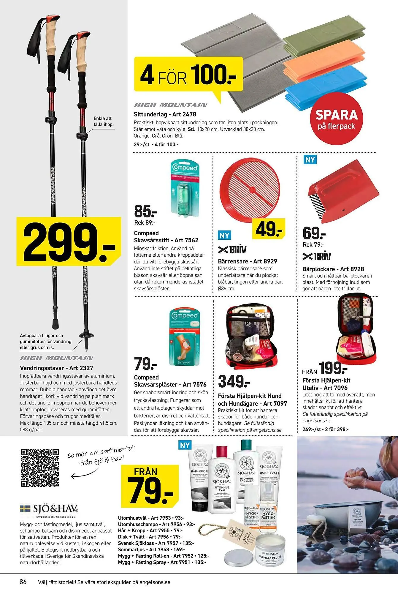 Engelsons reklamblad från 12 maj till 31 maj 2025 - Reklamblad sidor 86