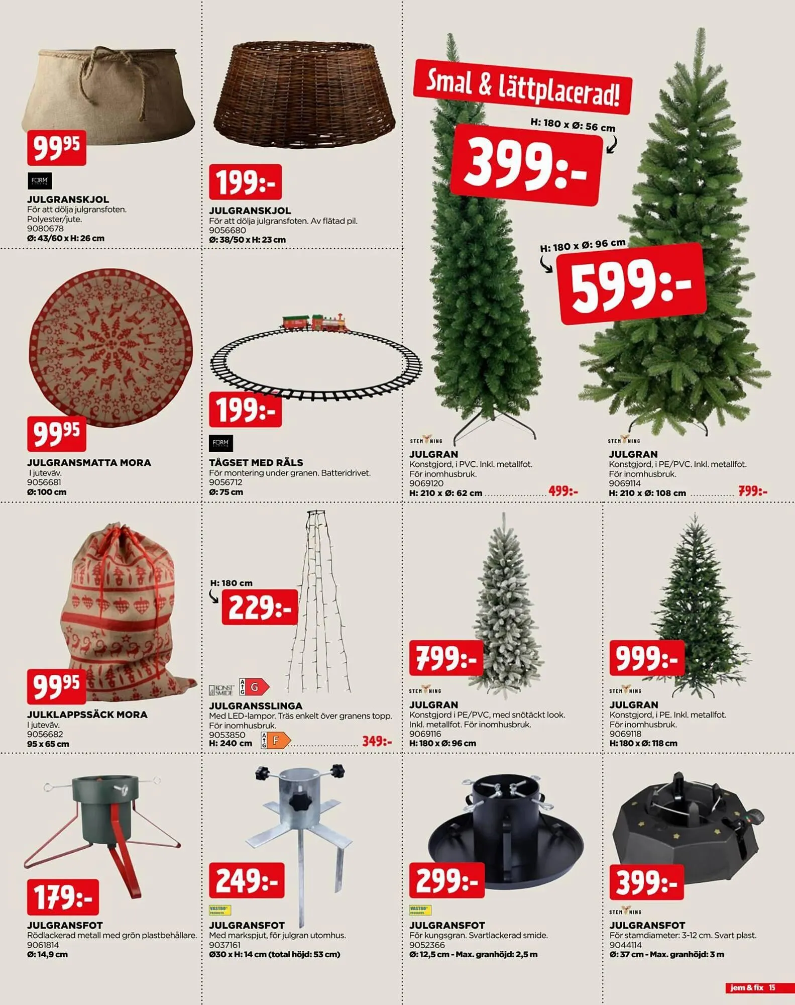 Jem&Fix reklamblad från 27 oktober till 24 december 2025 - Reklamblad sidor 15