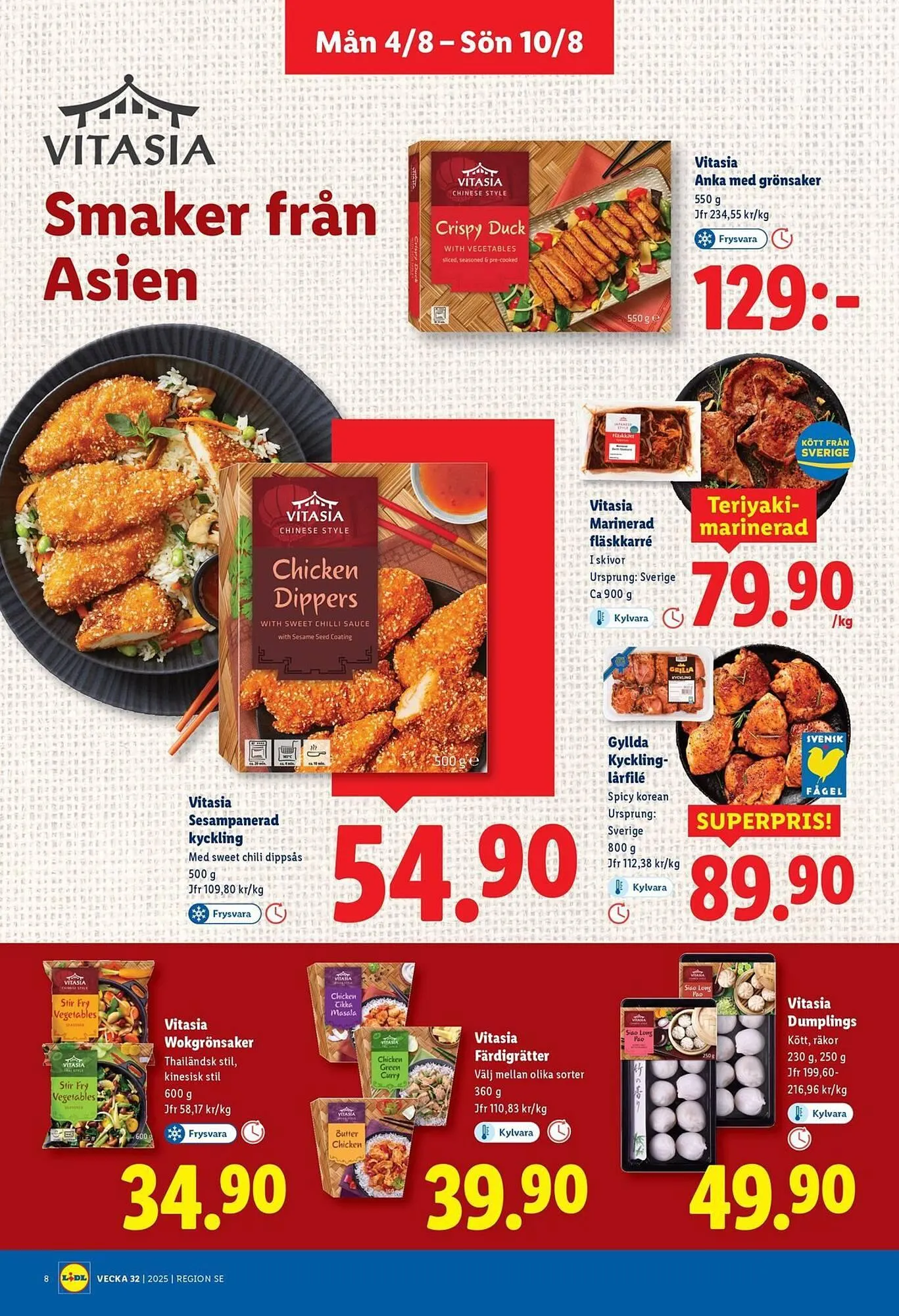Lidl reklamblad från 4 augusti till 10 augusti 2025 - Reklamblad sidor 8