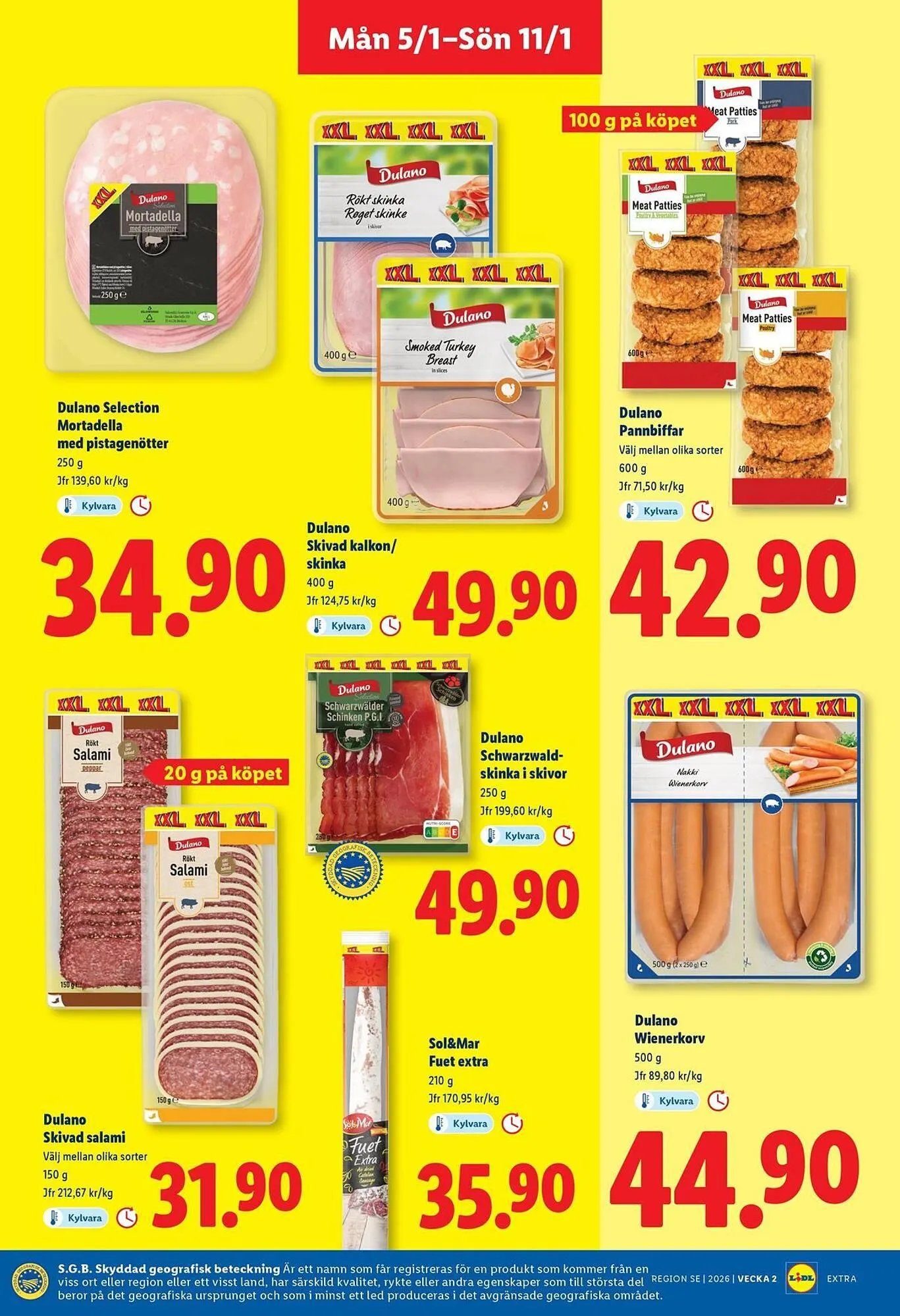 Lidl reklamblad från 5 januari till 11 januari 2026 - Reklamblad sidor 13