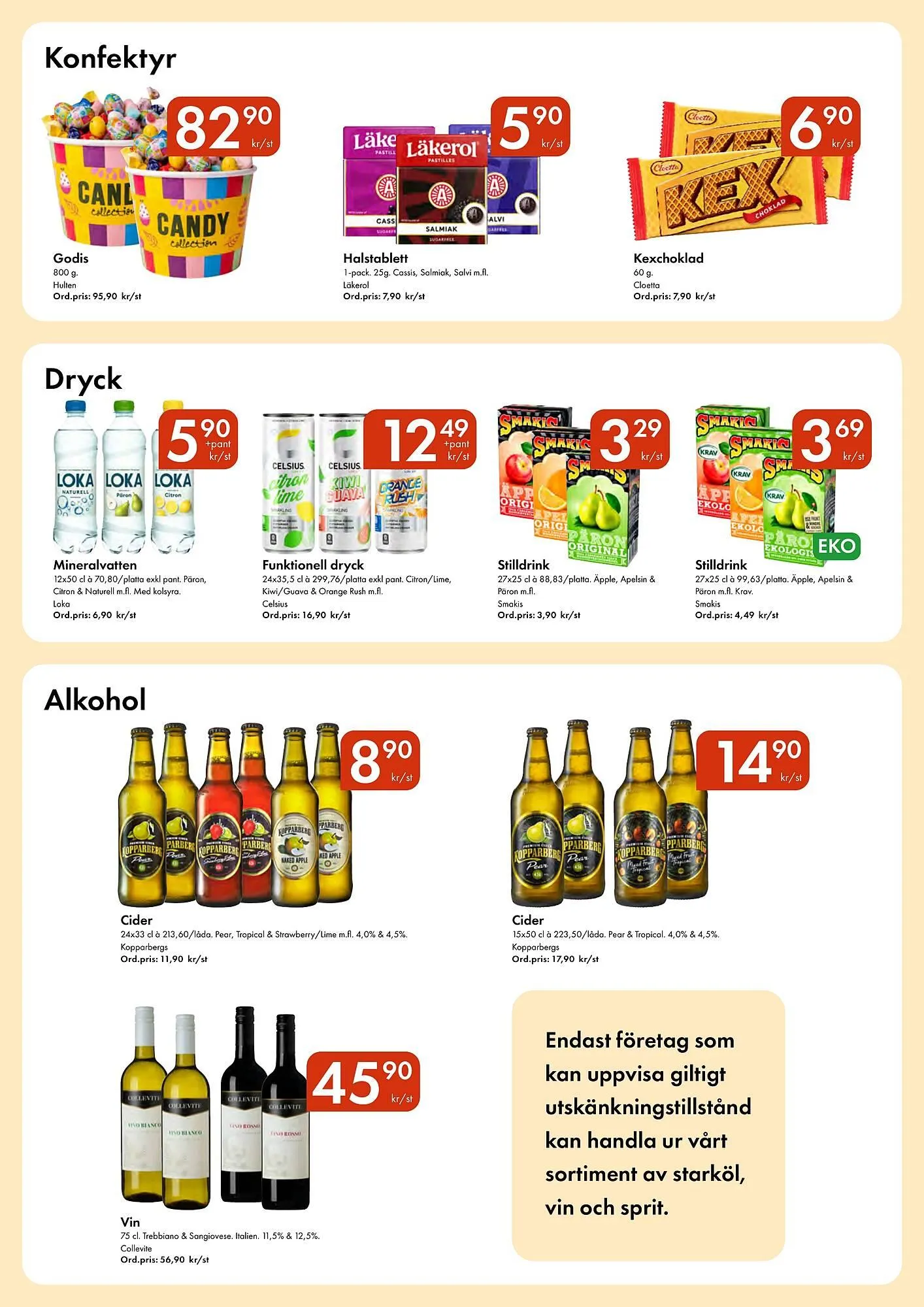 Snabbgross reklamblad från 24 mars till 6 april 2025 - Reklamblad sidor 13