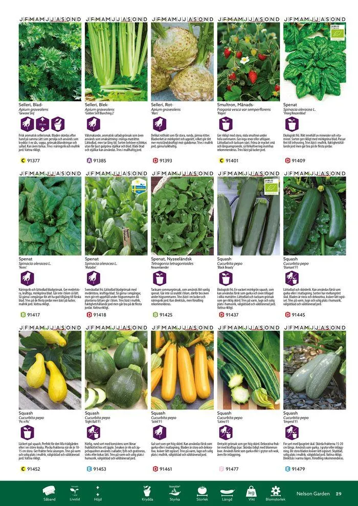 Nelson Gardens frökatalog 2024 är här! från 6 mars till 31 december 2024 - Reklamblad sidor 29