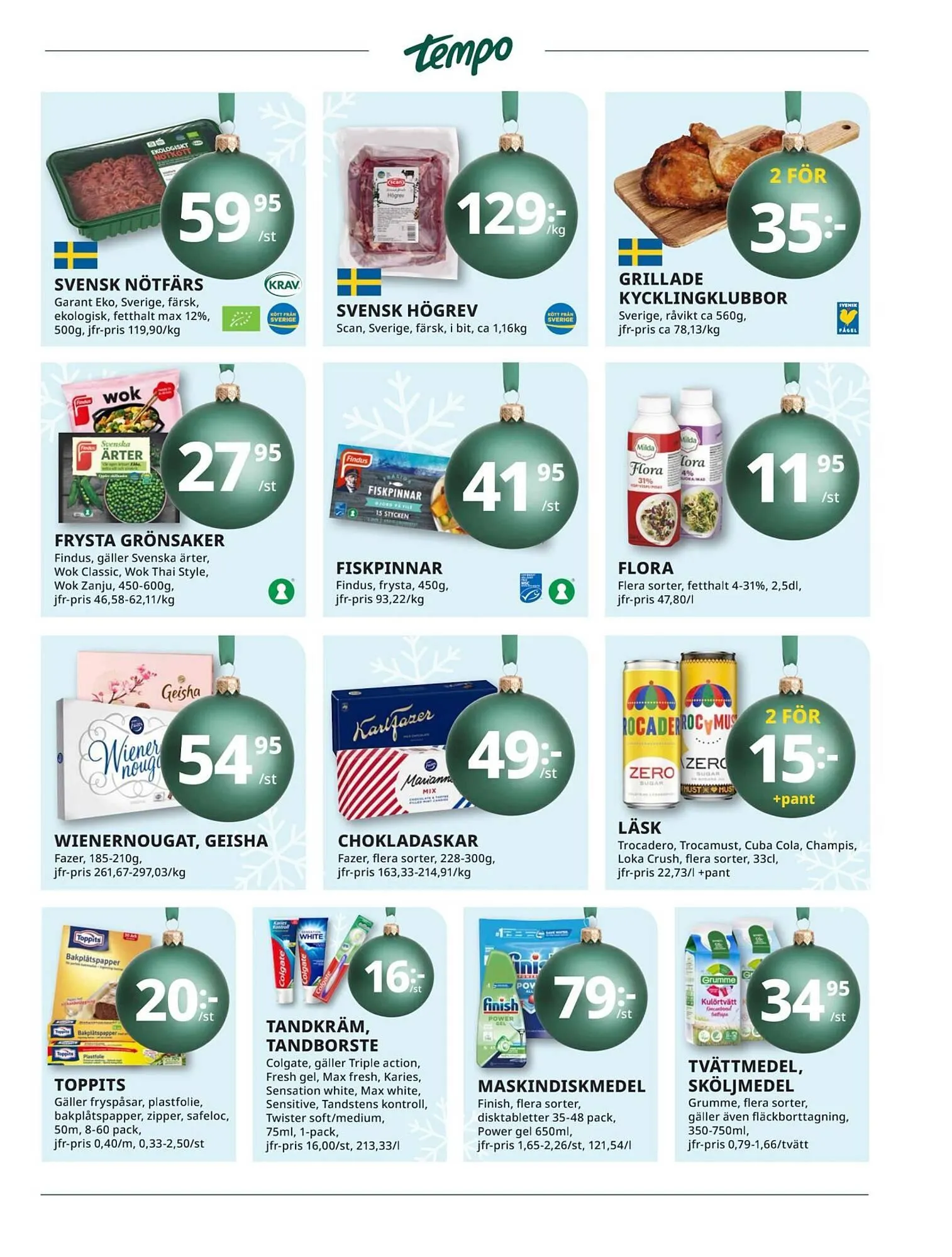 Tempo reklamblad från 3 december till 10 december 2023 - Reklamblad sidor 3