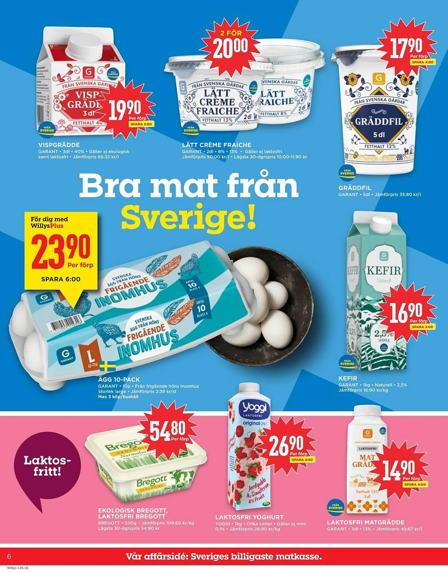 Willys reklamblad från 25 augusti till 31 augusti 2025 - Reklamblad sidor 6