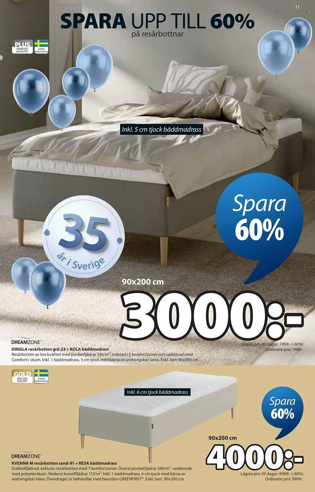 JYSK reklamblad från 30 mars till 26 april 2026 - Reklamblad sidor 11