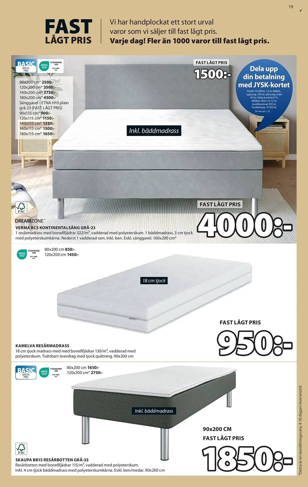 JYSK reklamblad från 2 juni till 15 juni 2025 - Reklamblad sidor 19