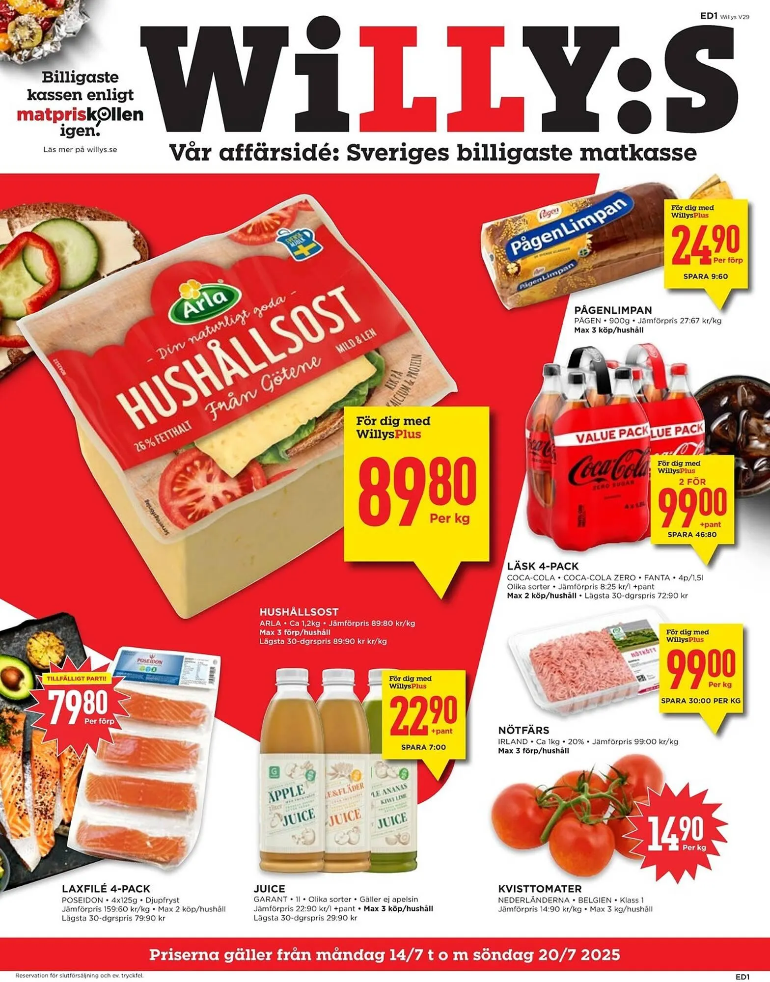 Willys reklamblad - 1