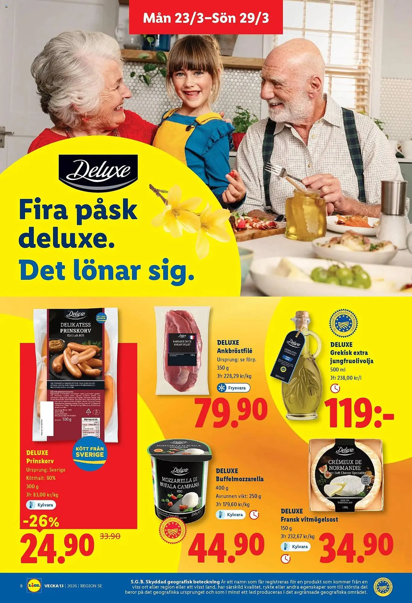 Lidl reklamblad från 23 mars till 29 mars 2026 - Reklamblad sidor 8