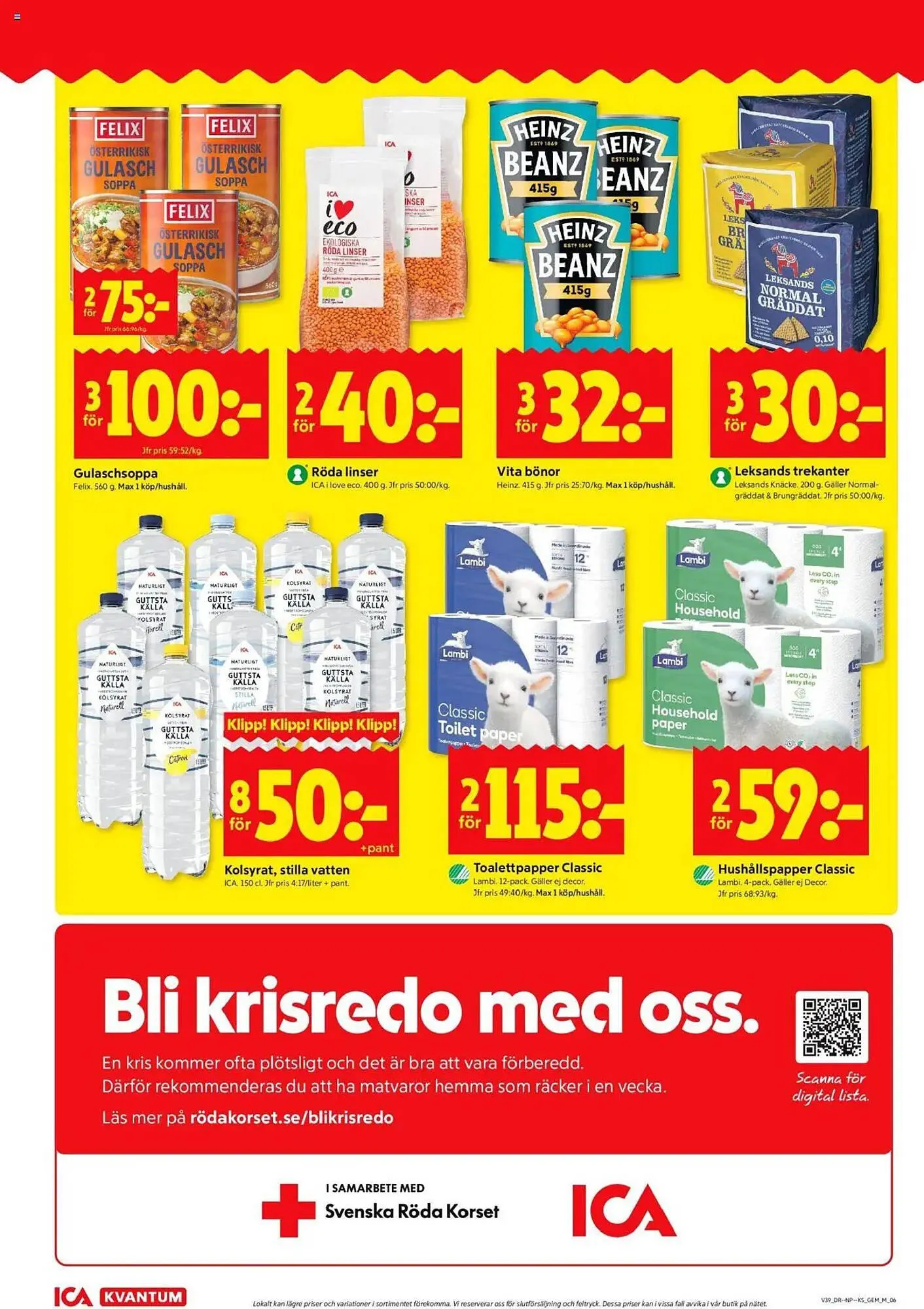 ICA Kvantum reklamblad från 22 september till 28 september 2025 - Reklamblad sidor 8